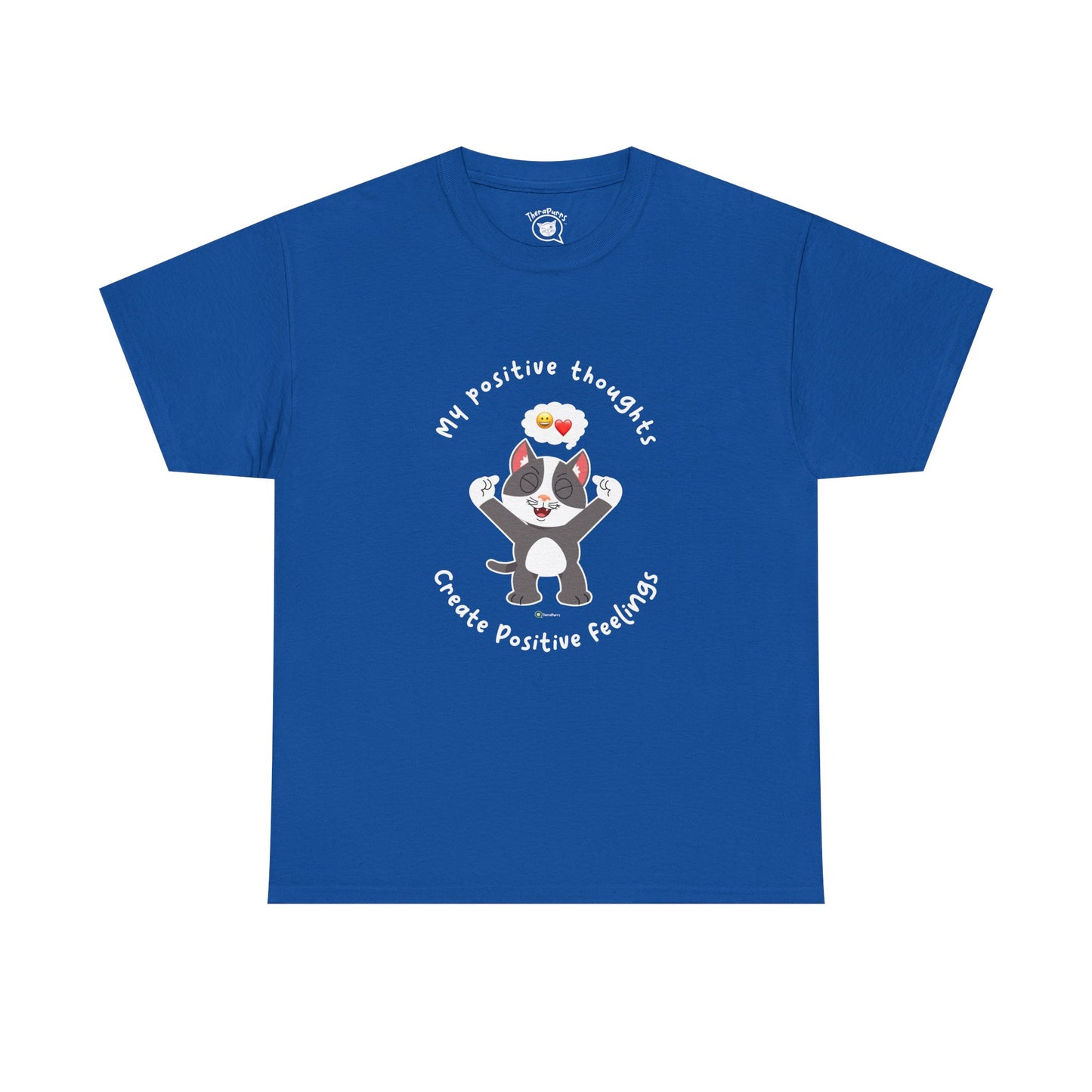 T-Shirt - PosiCat - My positive thoughts create positive feelings