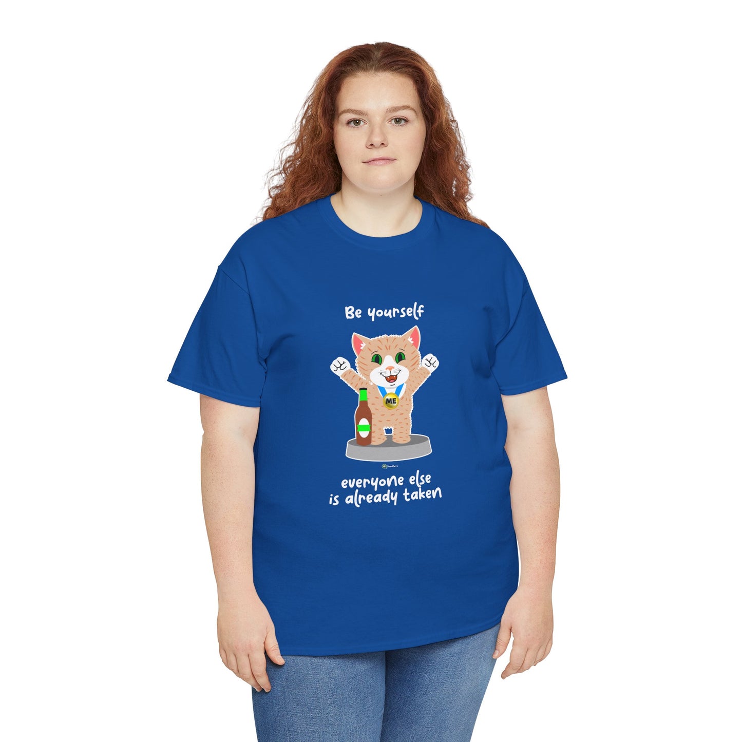 T-Shirt - SmartyCat - Be yourself - everyone else is already taken