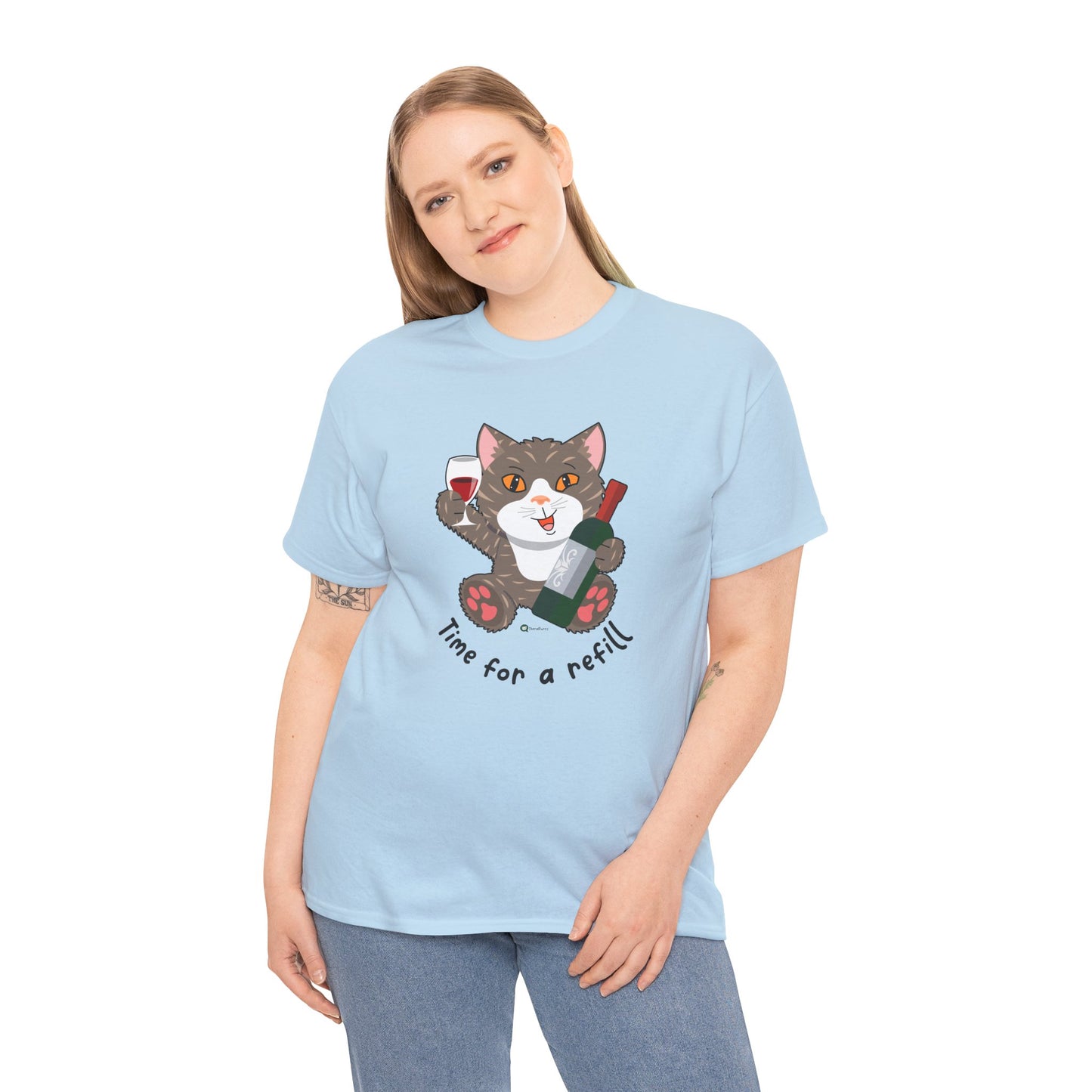 T-Shirt - HipaaCat - Time For A Refill