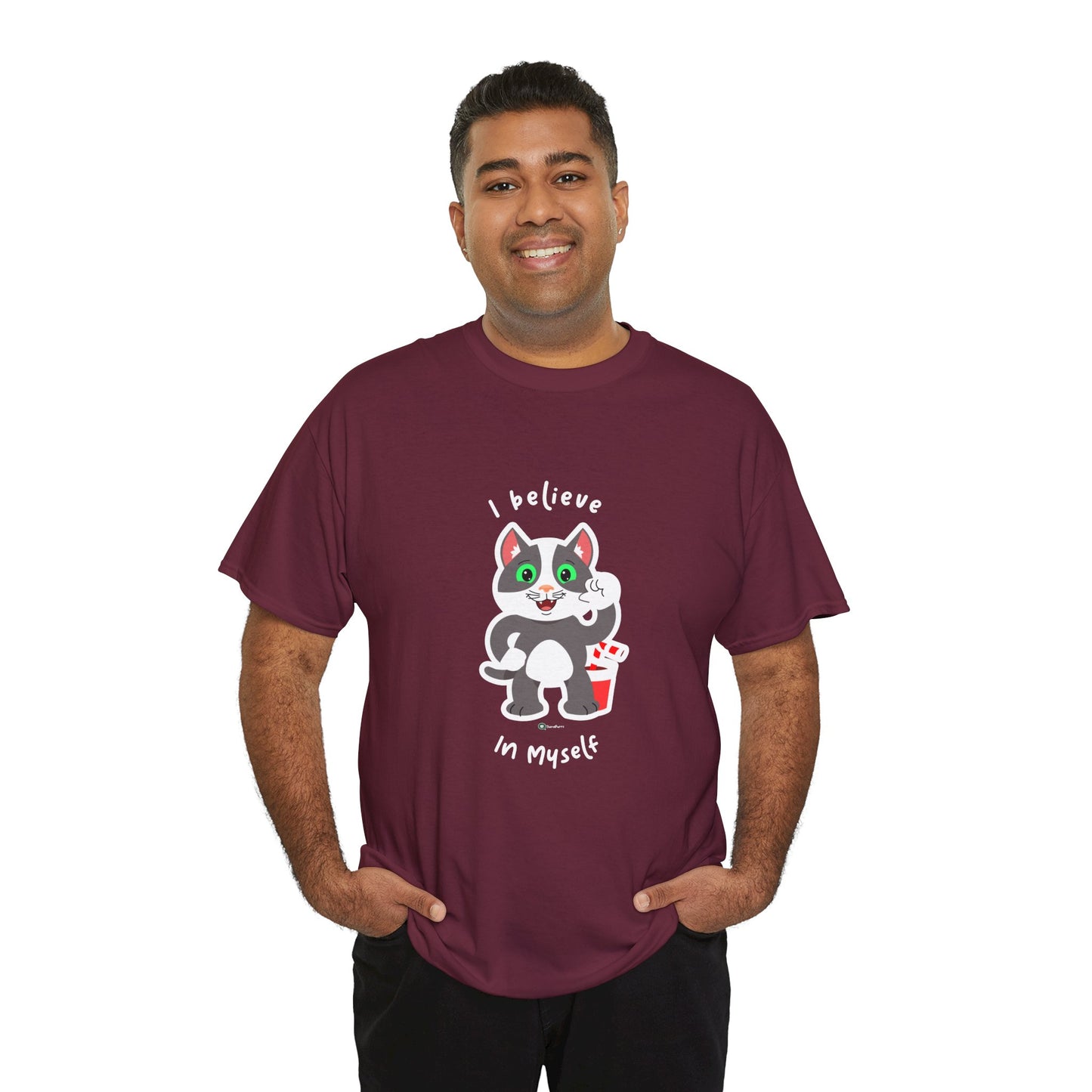 T-Shirt - PosiCat - I believe in myself