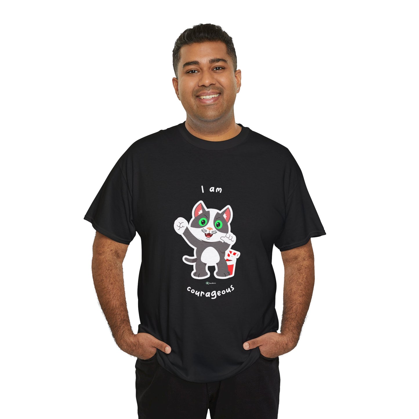 T-Shirt - PosiCat - I am courageous