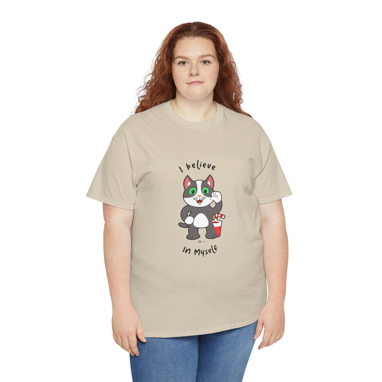 T-Shirt - PosiCat - I believe in myself