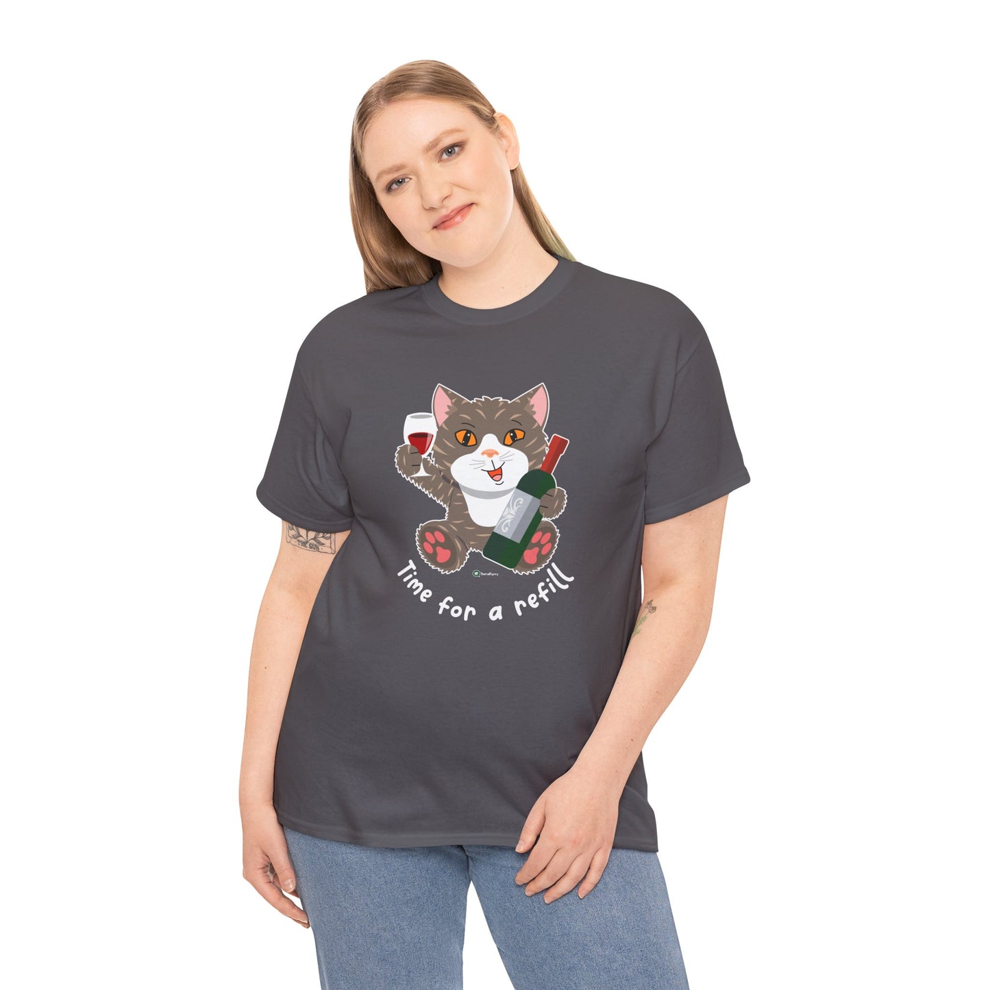 T-Shirt - HipaaCat - Time For A Refill