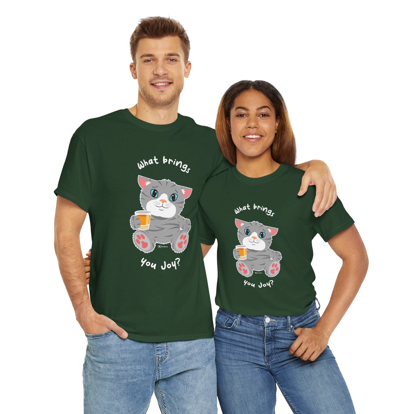 T-Shirt - TheraCat - What Brings You Joy?