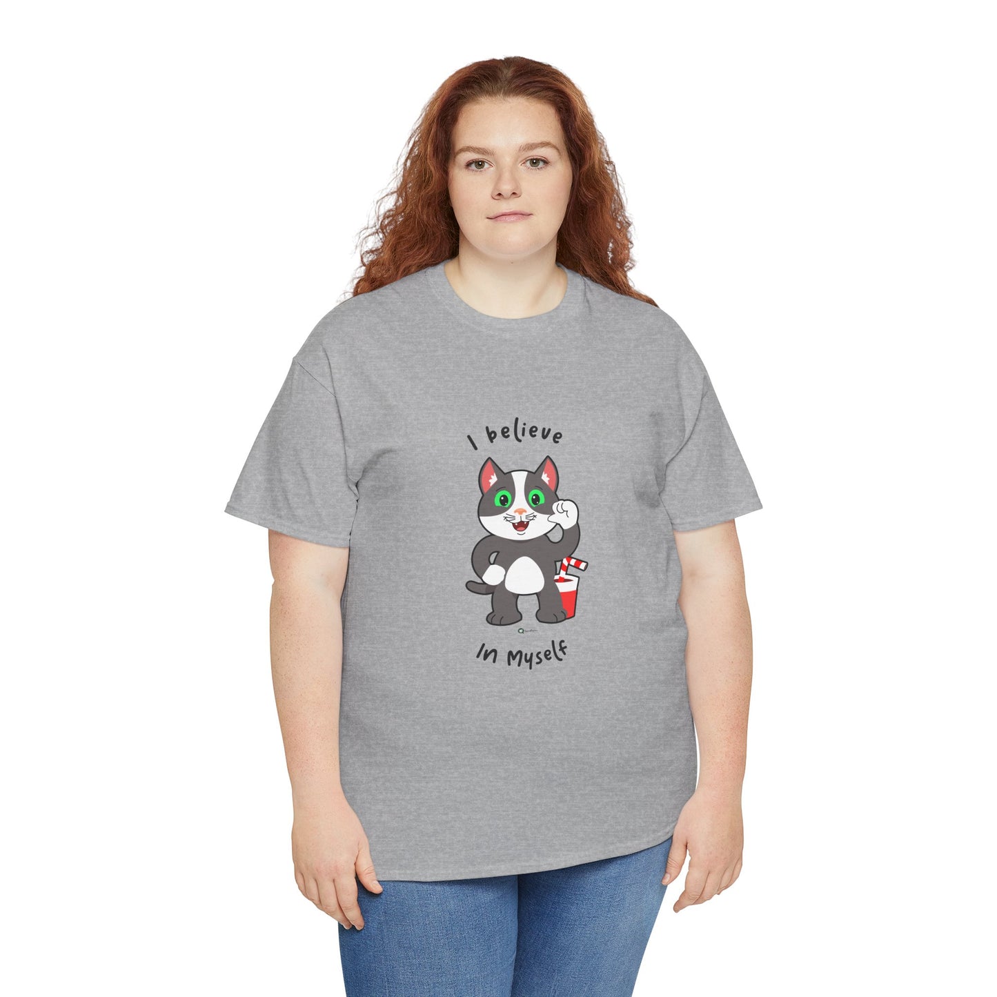 T-Shirt - PosiCat - I believe in myself
