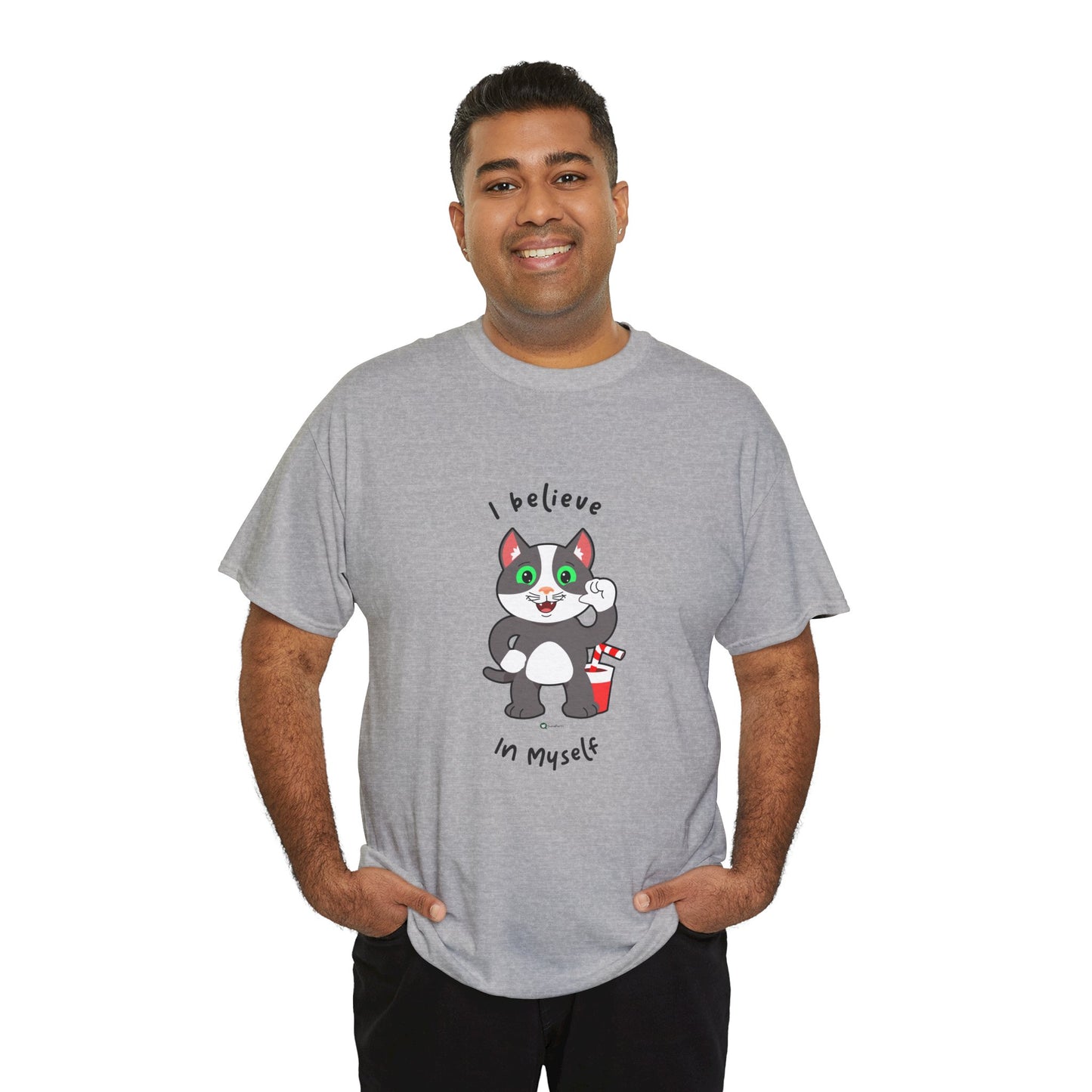 T-Shirt - PosiCat - I believe in myself
