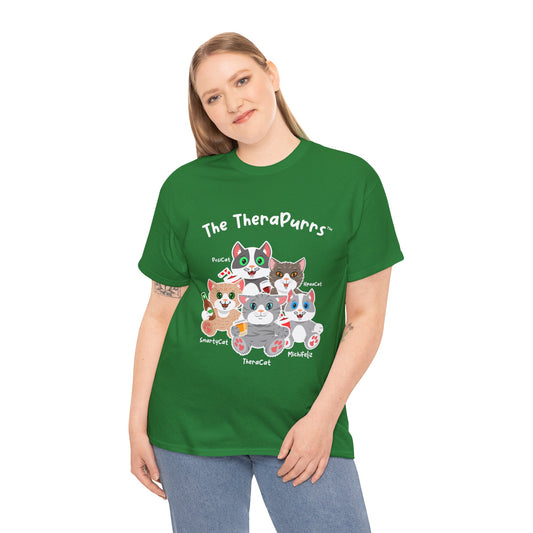 T-Shirt - TheraPurrs - 5 Cats