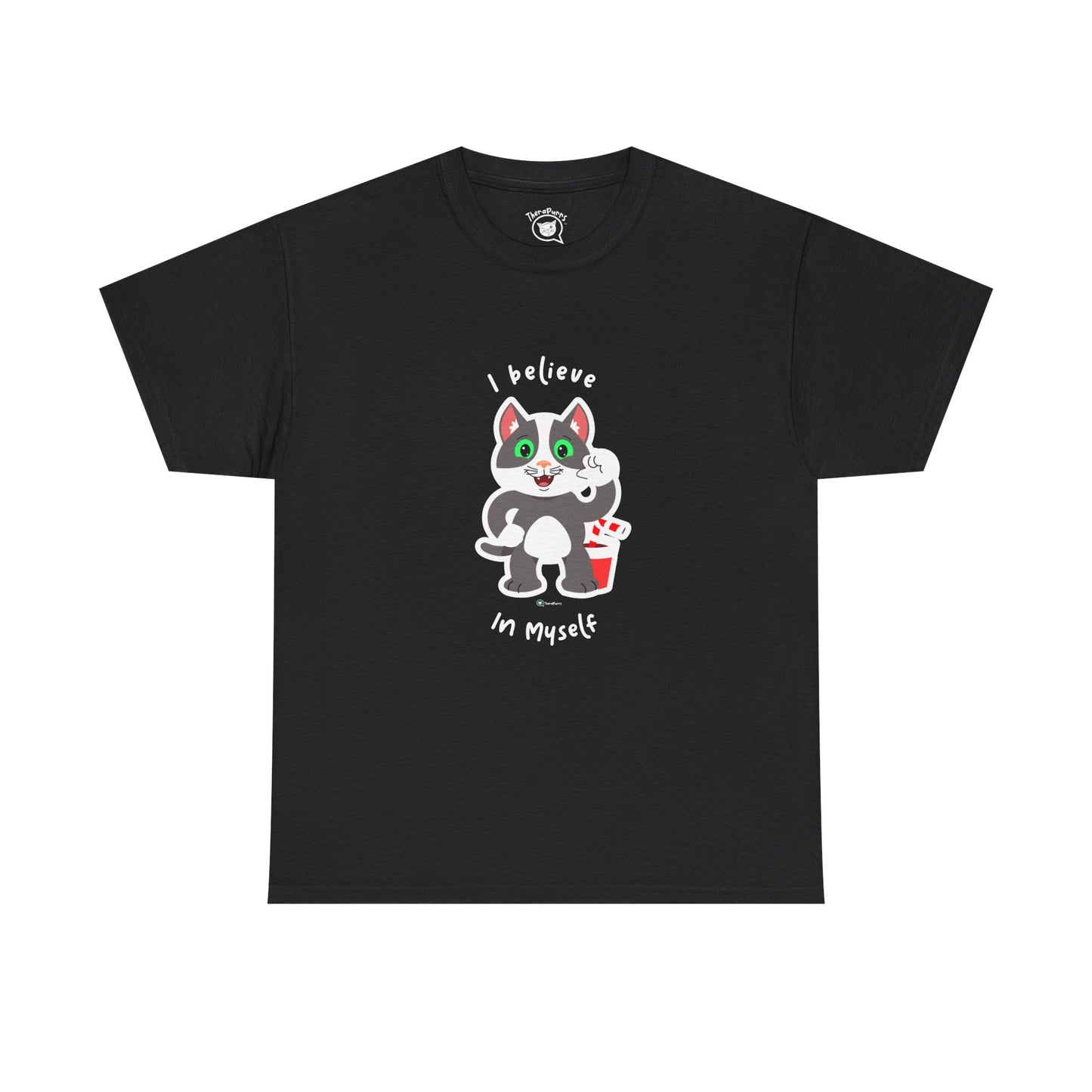 T-Shirt - PosiCat - I believe in myself