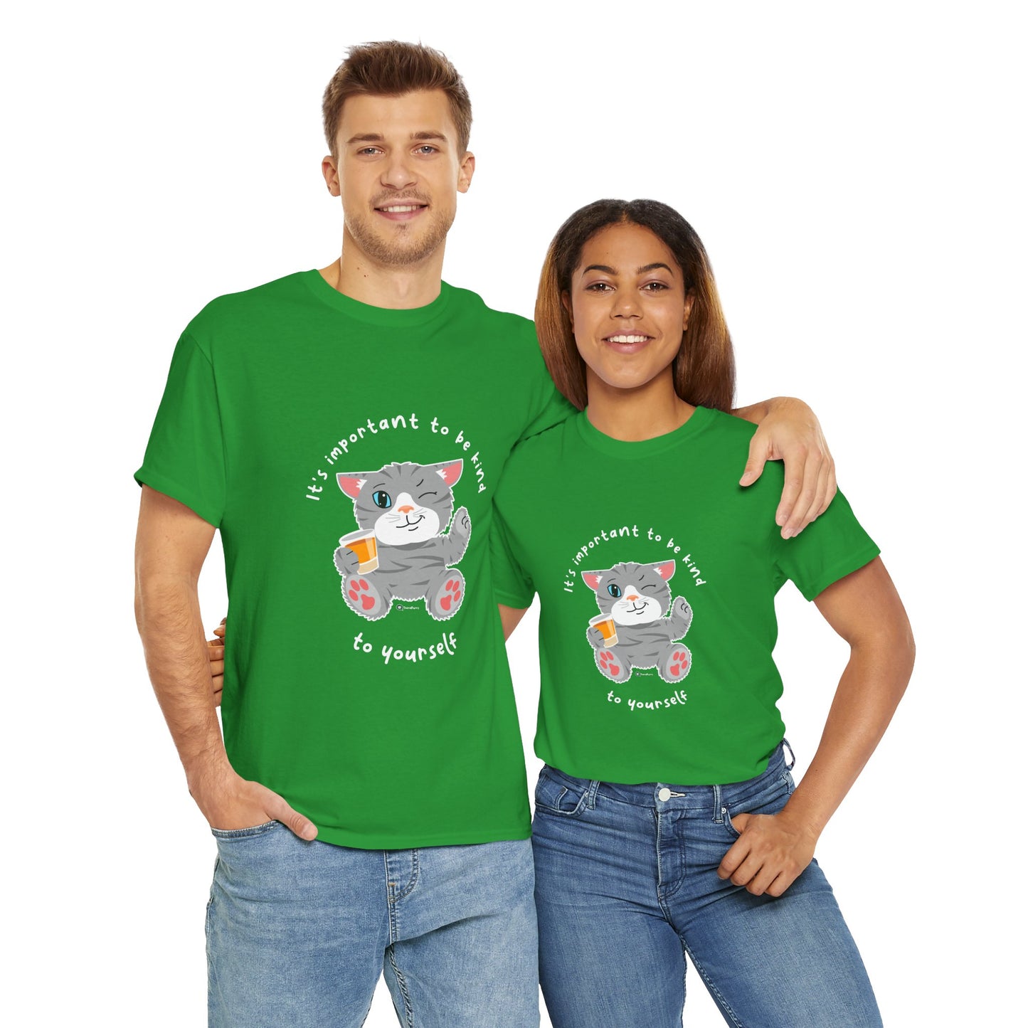 T-Shirt - TheraCat - It's important to be kind to yourself