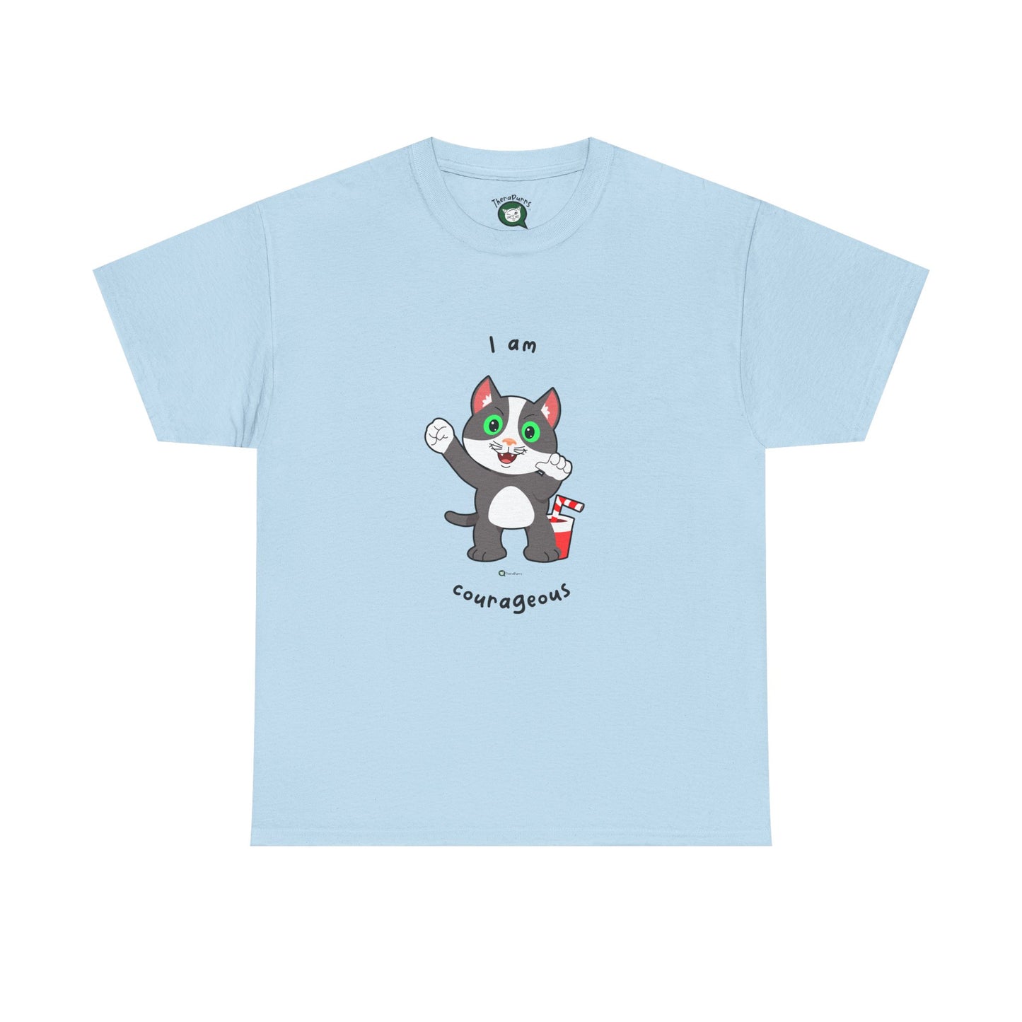 T-Shirt - PosiCat - I am courageous
