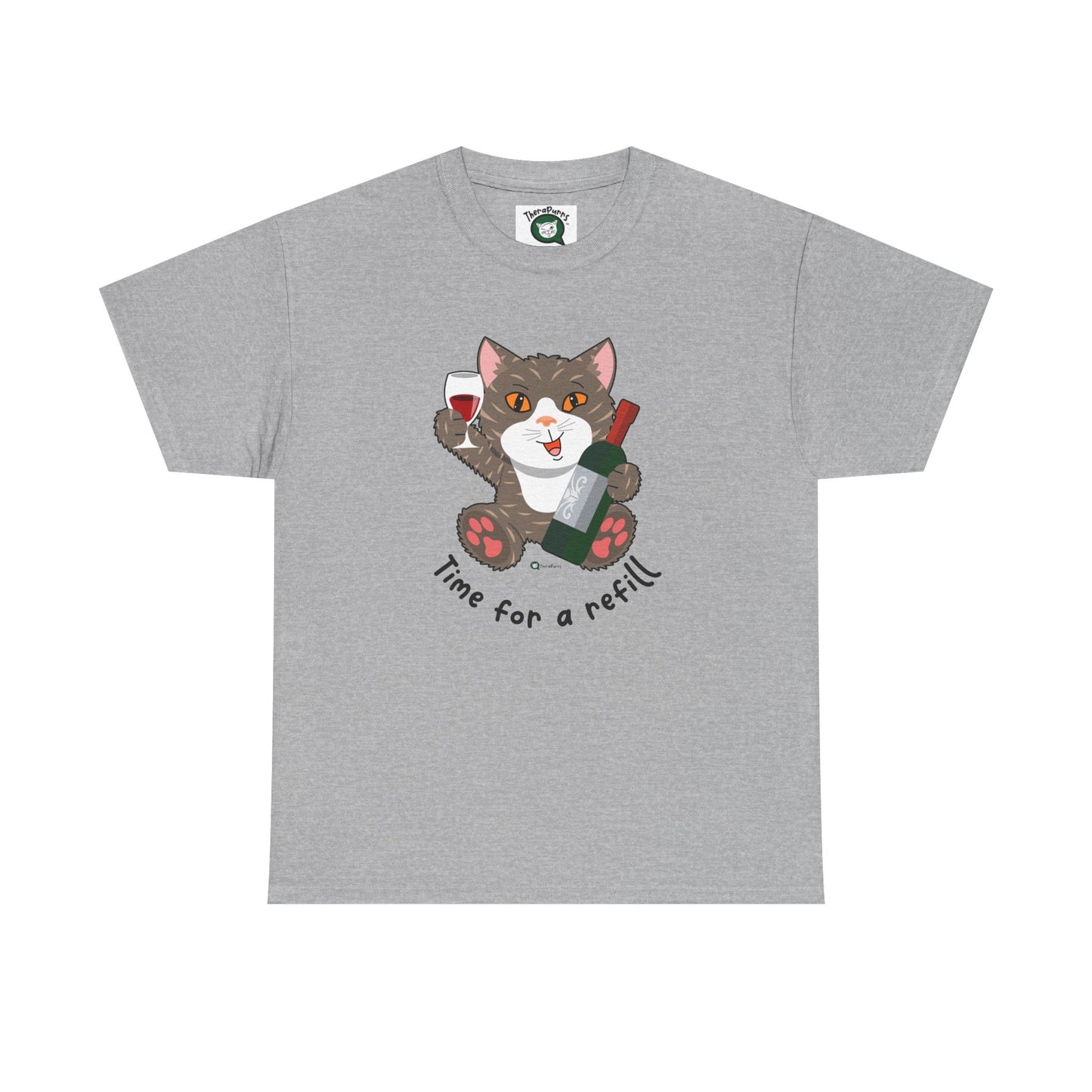 T-Shirt - HipaaCat - Time For A Refill