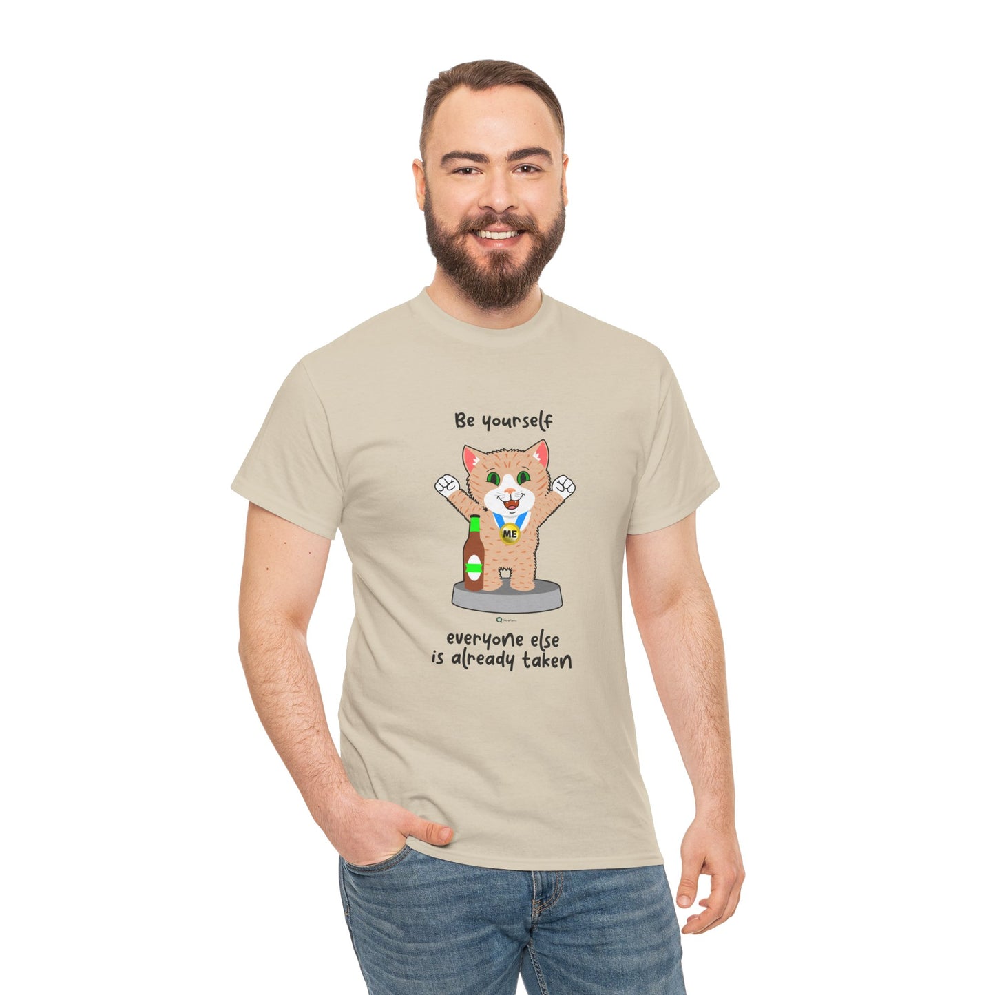 T-Shirt - SmartyCat - Be yourself - everyone else is already taken