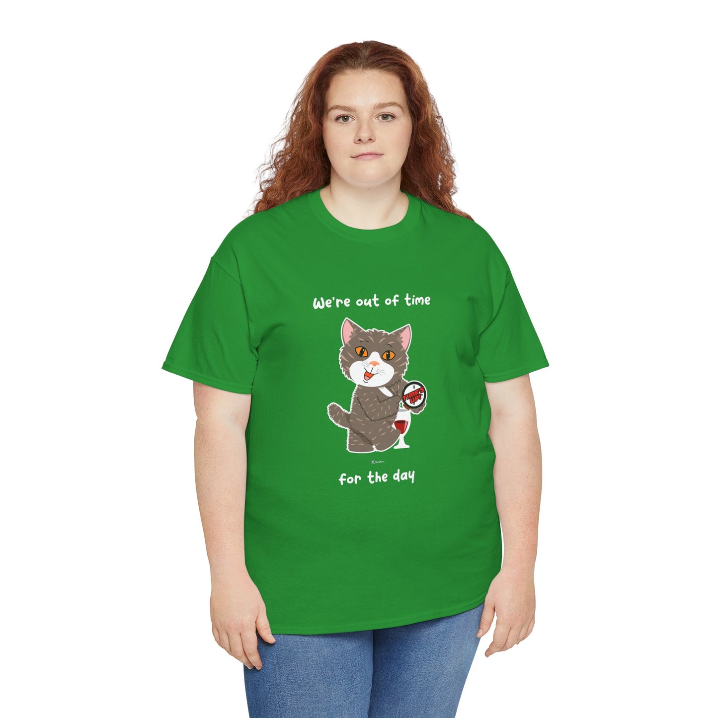 T-Shirt - HipaaCat - We're Out Of Time For The Day