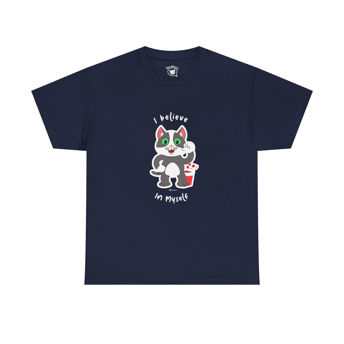 T-Shirt - PosiCat - I believe in myself