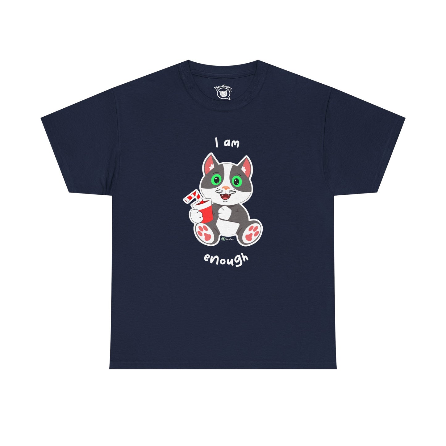 T-Shirt - PosiCat - I Am Enough