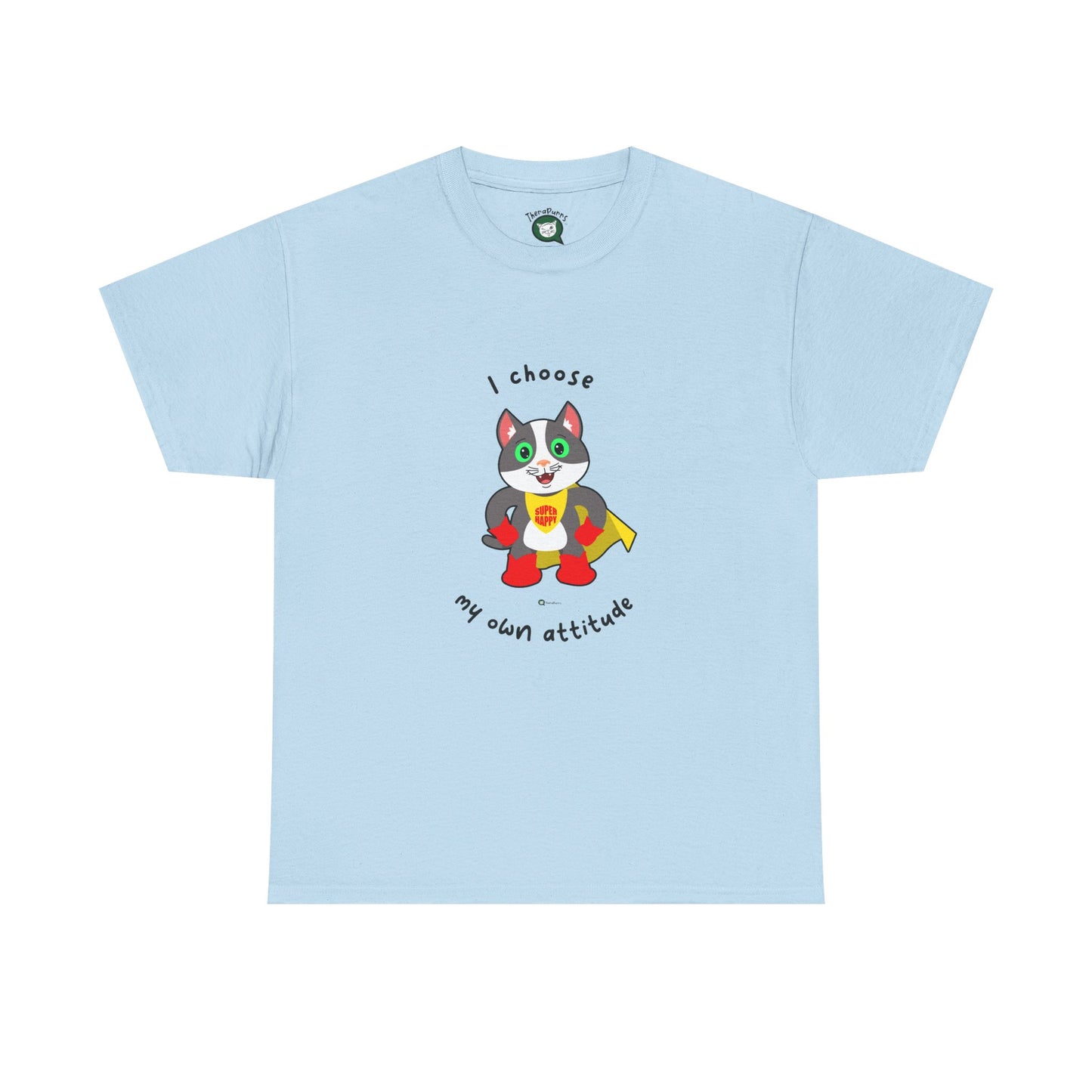 T-Shirt - PosiCat - I choose my own attitude