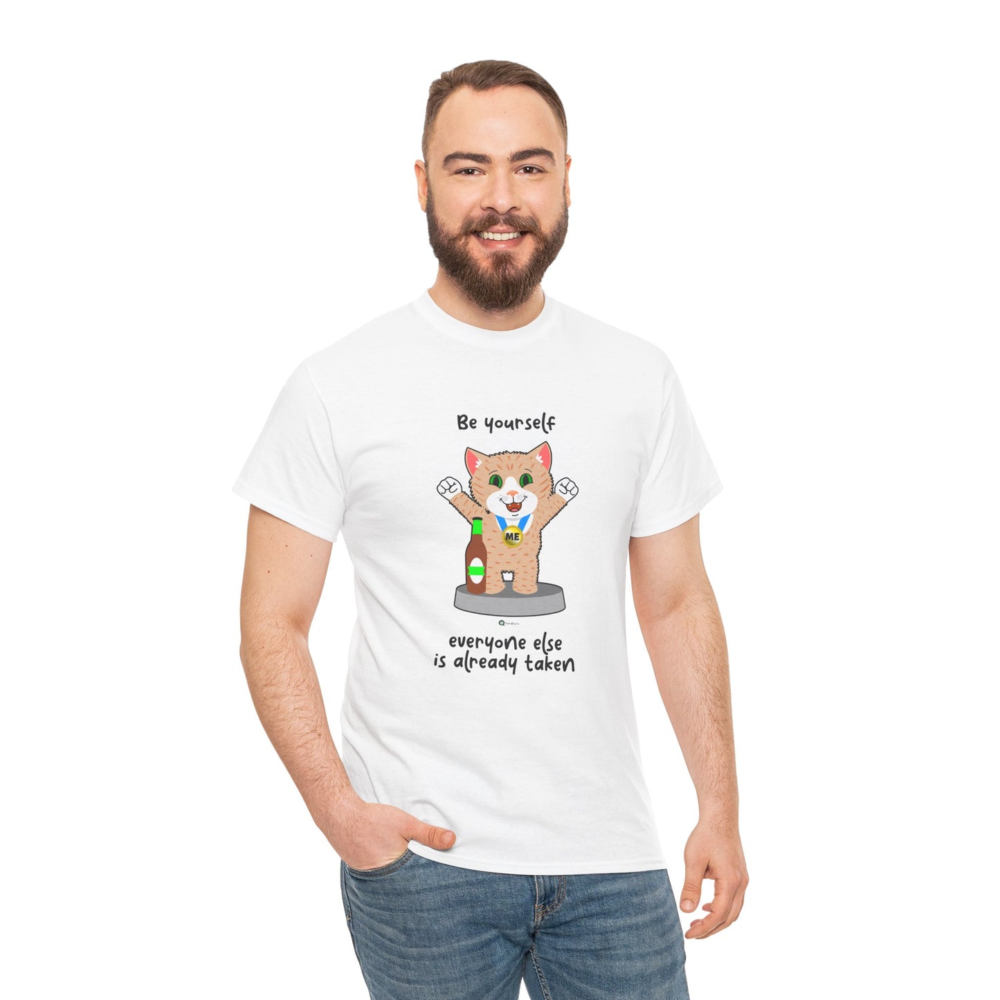 T-Shirt - SmartyCat - Be yourself - everyone else is already taken