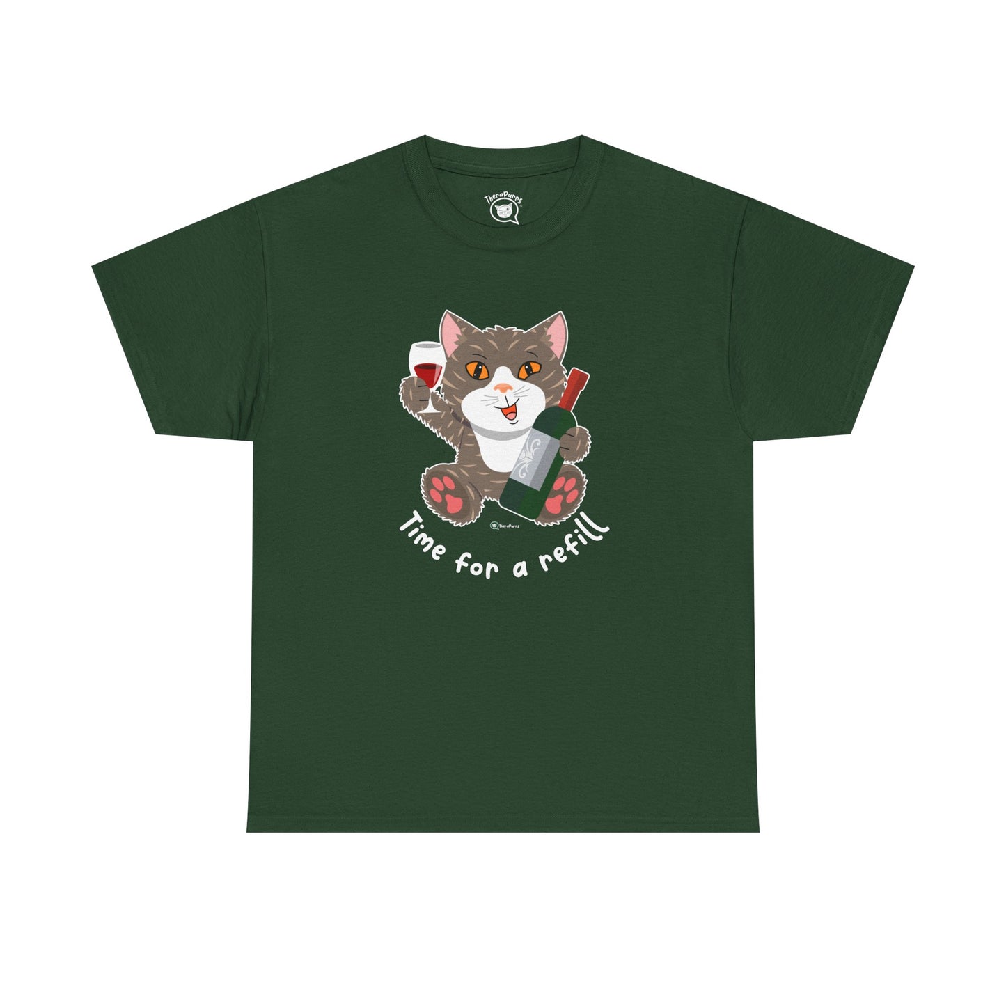 T-Shirt - HipaaCat - Time For A Refill