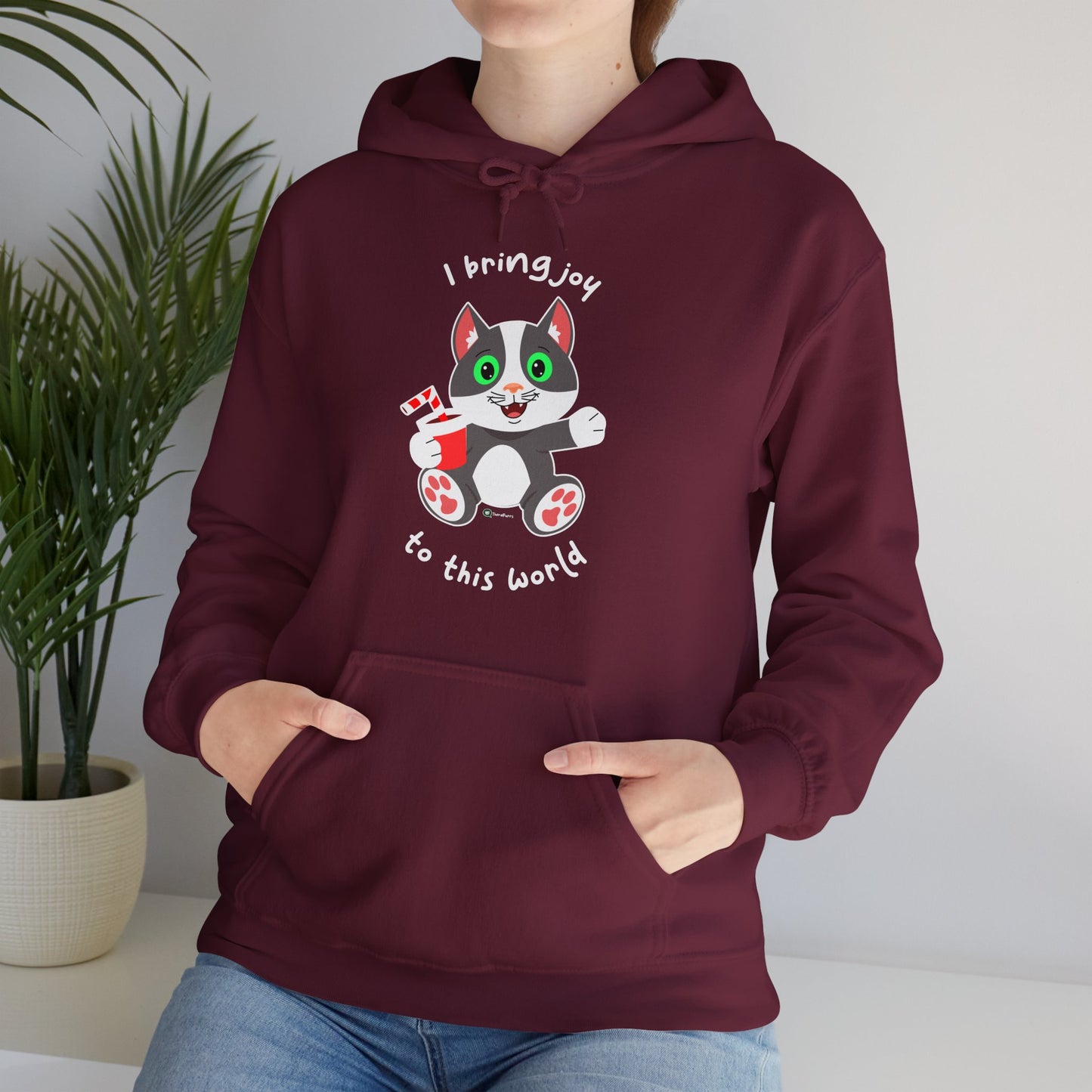 Sweatshirt - PosiCat - I bring joy to this world