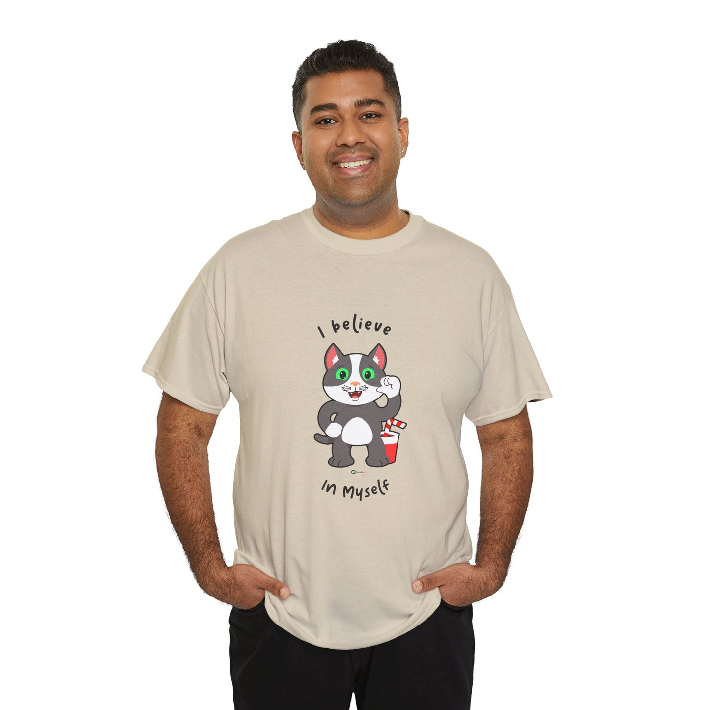 T-Shirt - PosiCat - I believe in myself
