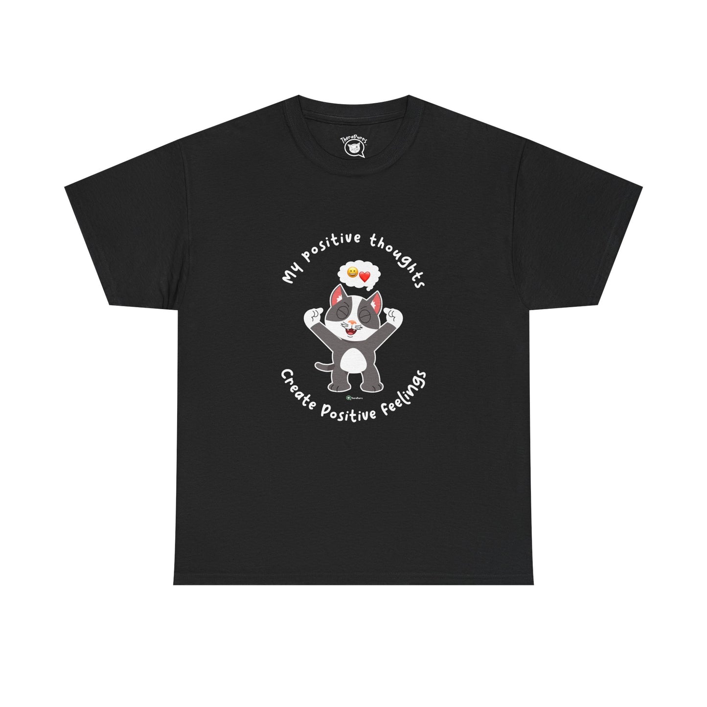 T-Shirt - PosiCat - My positive thoughts create positive feelings