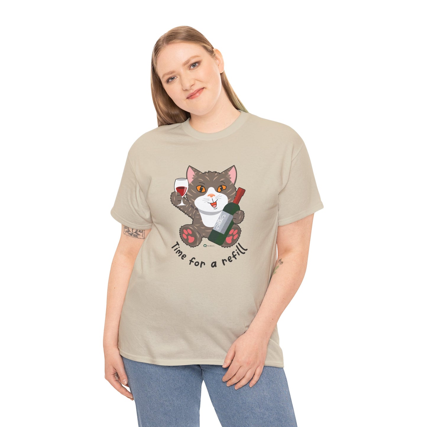 T-Shirt - HipaaCat - Time For A Refill