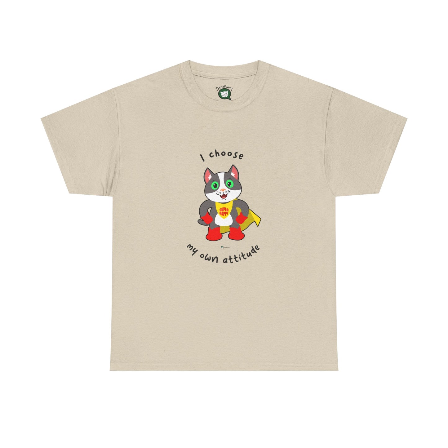 T-Shirt - PosiCat - I choose my own attitude