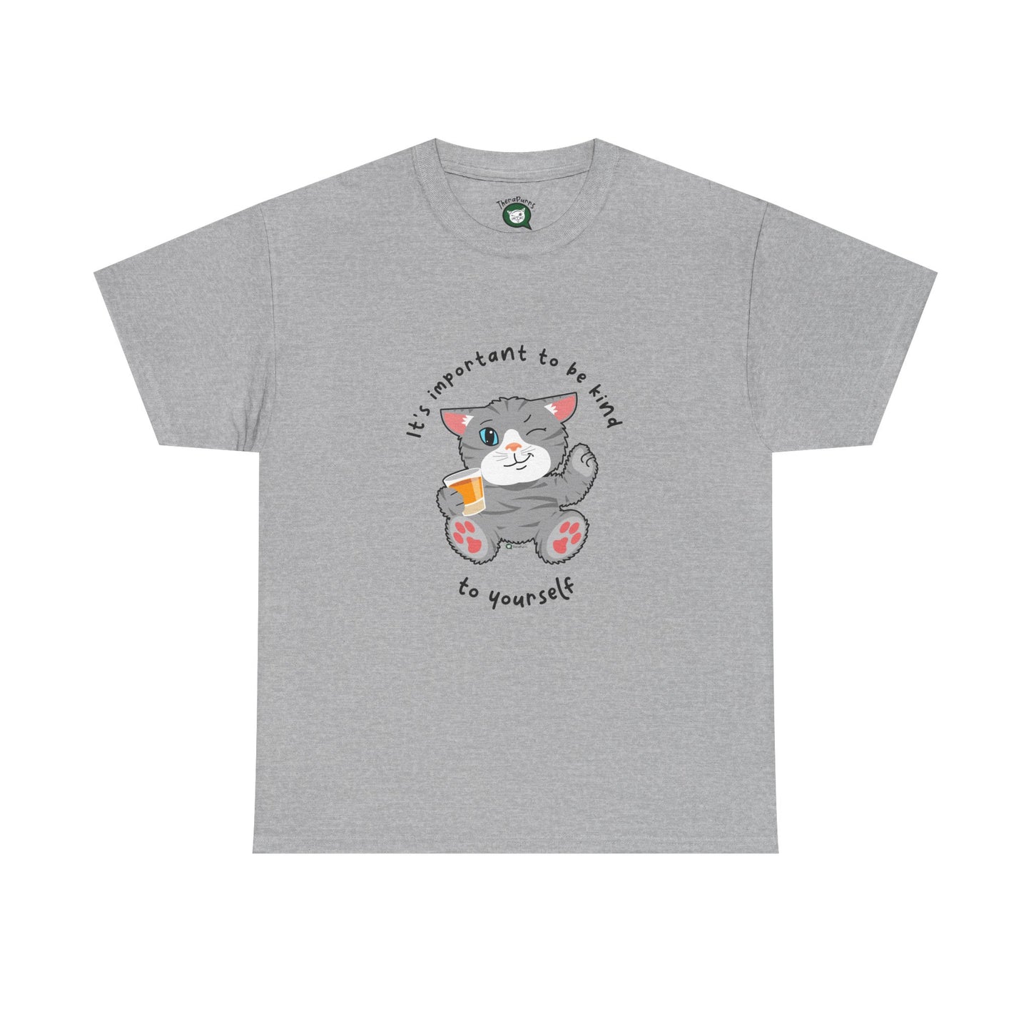 T-Shirt - TheraCat - It's important to be kind to yourself