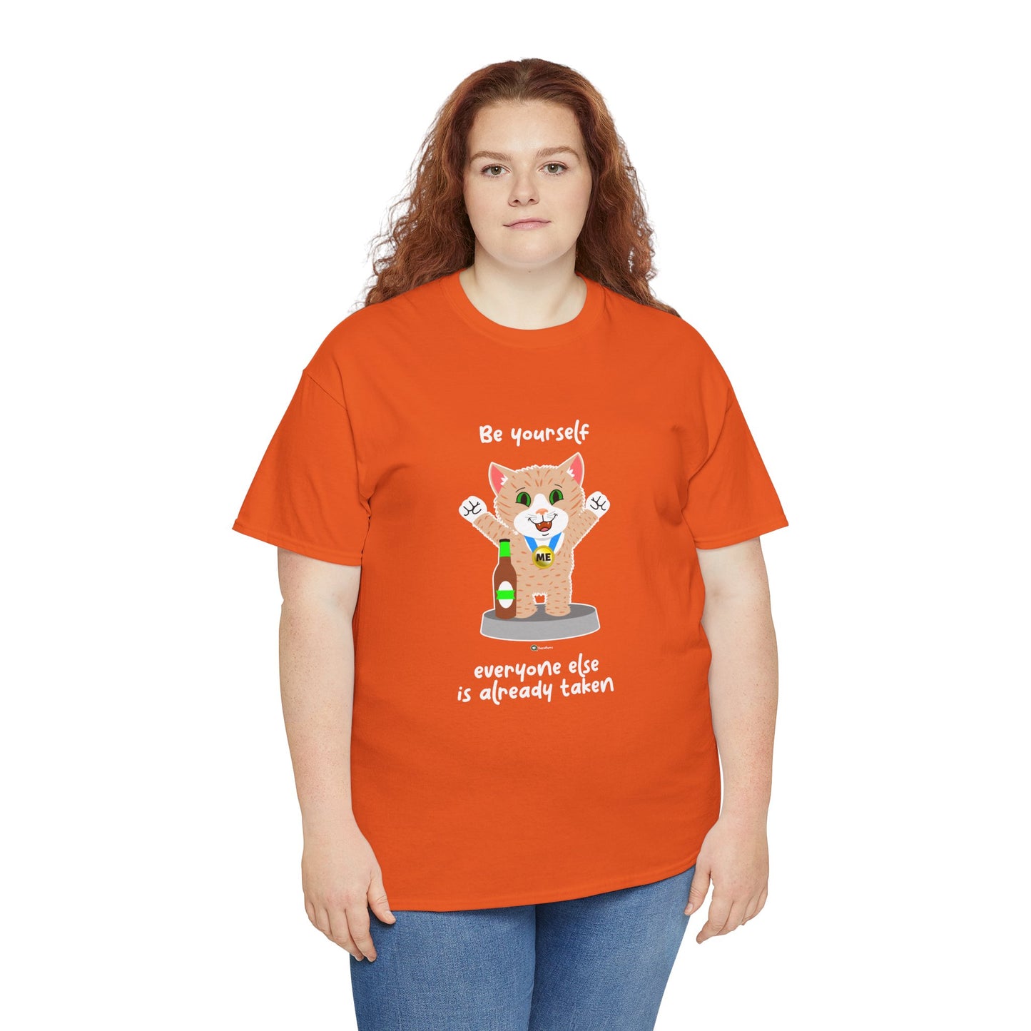T-Shirt - SmartyCat - Be yourself - everyone else is already taken