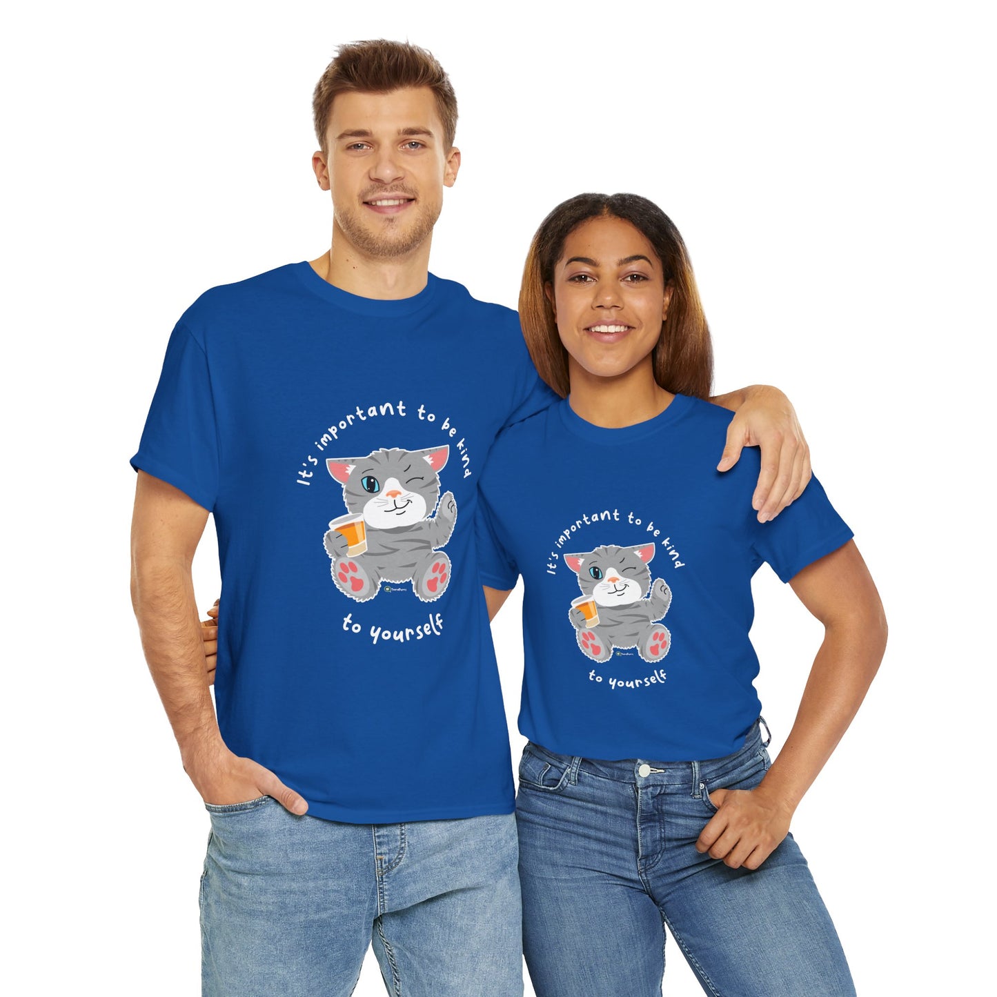 T-Shirt - TheraCat - It's important to be kind to yourself