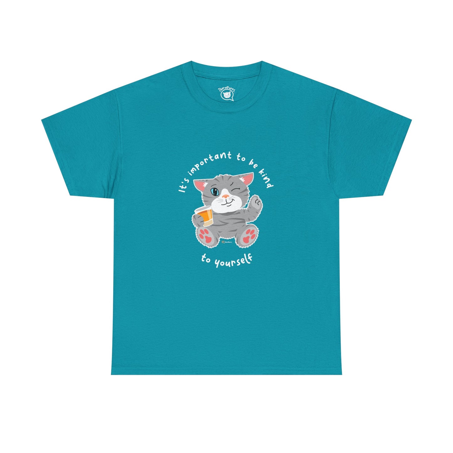 T-Shirt - TheraCat - It's important to be kind to yourself