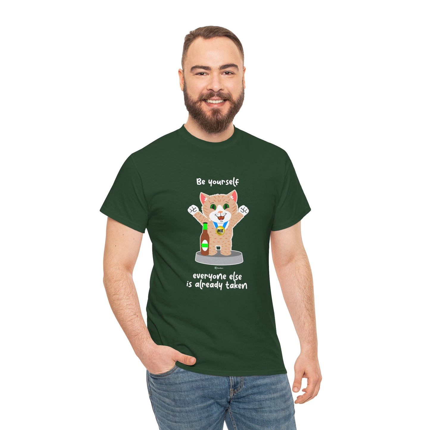 T-Shirt - SmartyCat - Be yourself - everyone else is already taken