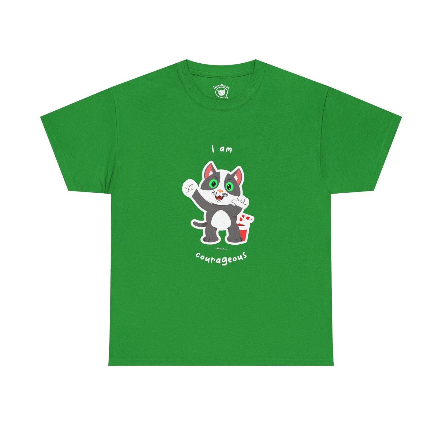 T-Shirt - PosiCat - I am courageous