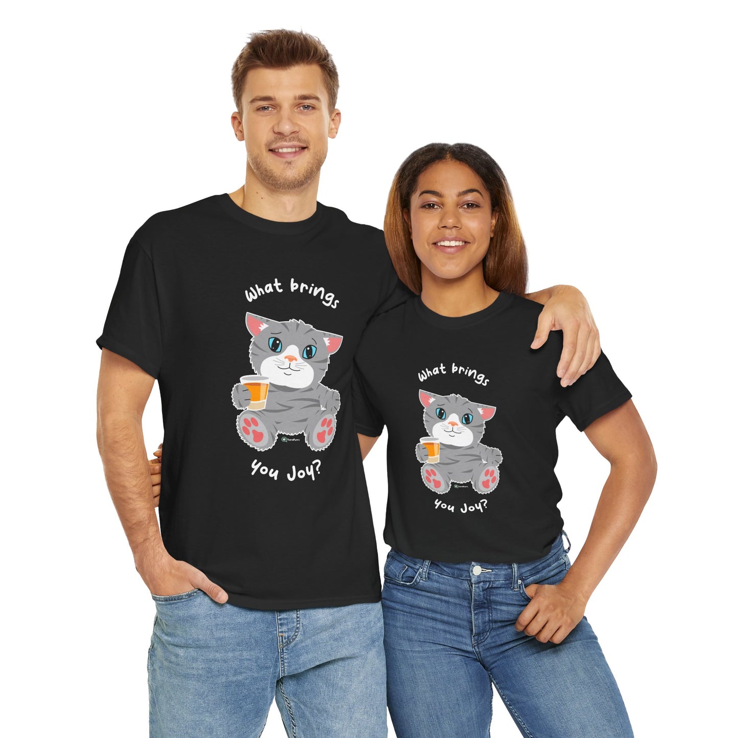T-Shirt - TheraCat - What Brings You Joy?