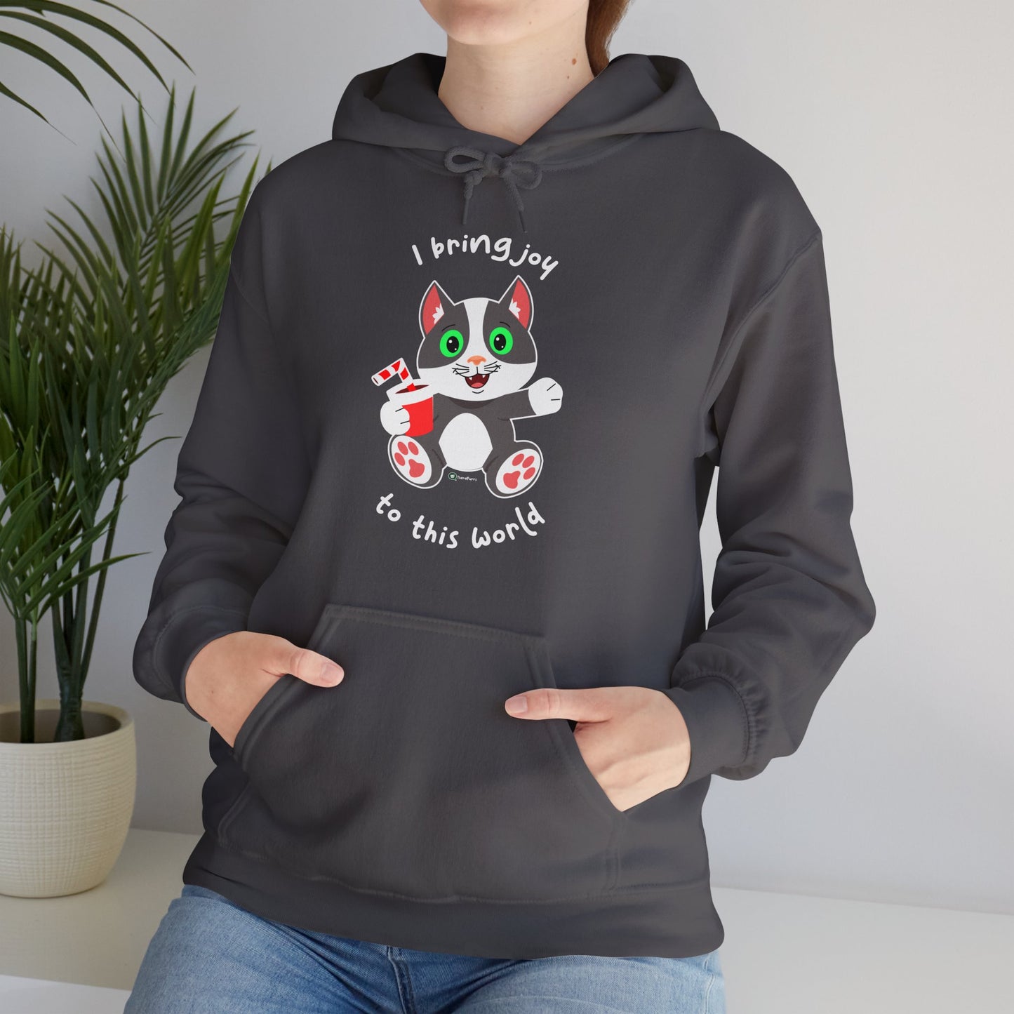Sweatshirt - PosiCat - I bring joy to this world