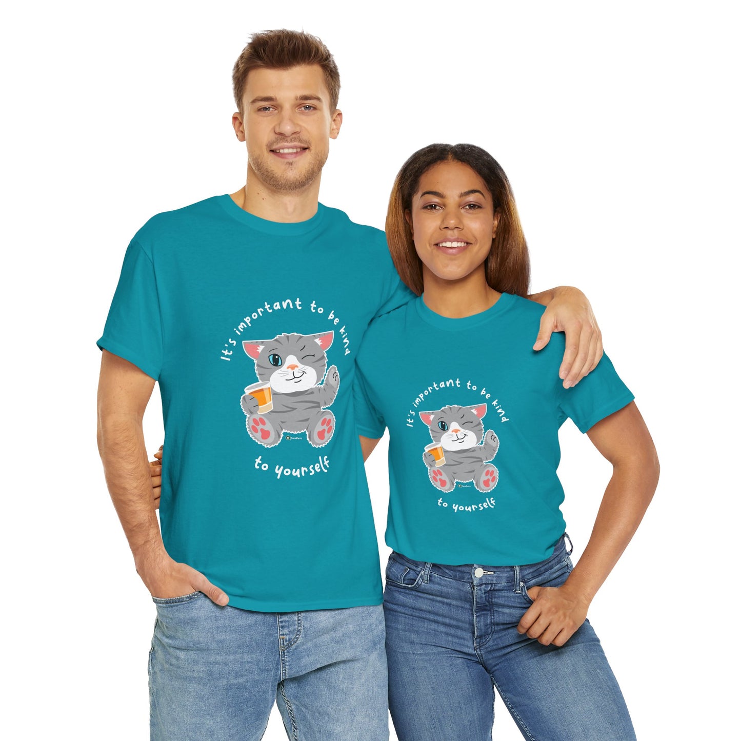 T-Shirt - TheraCat - It's important to be kind to yourself