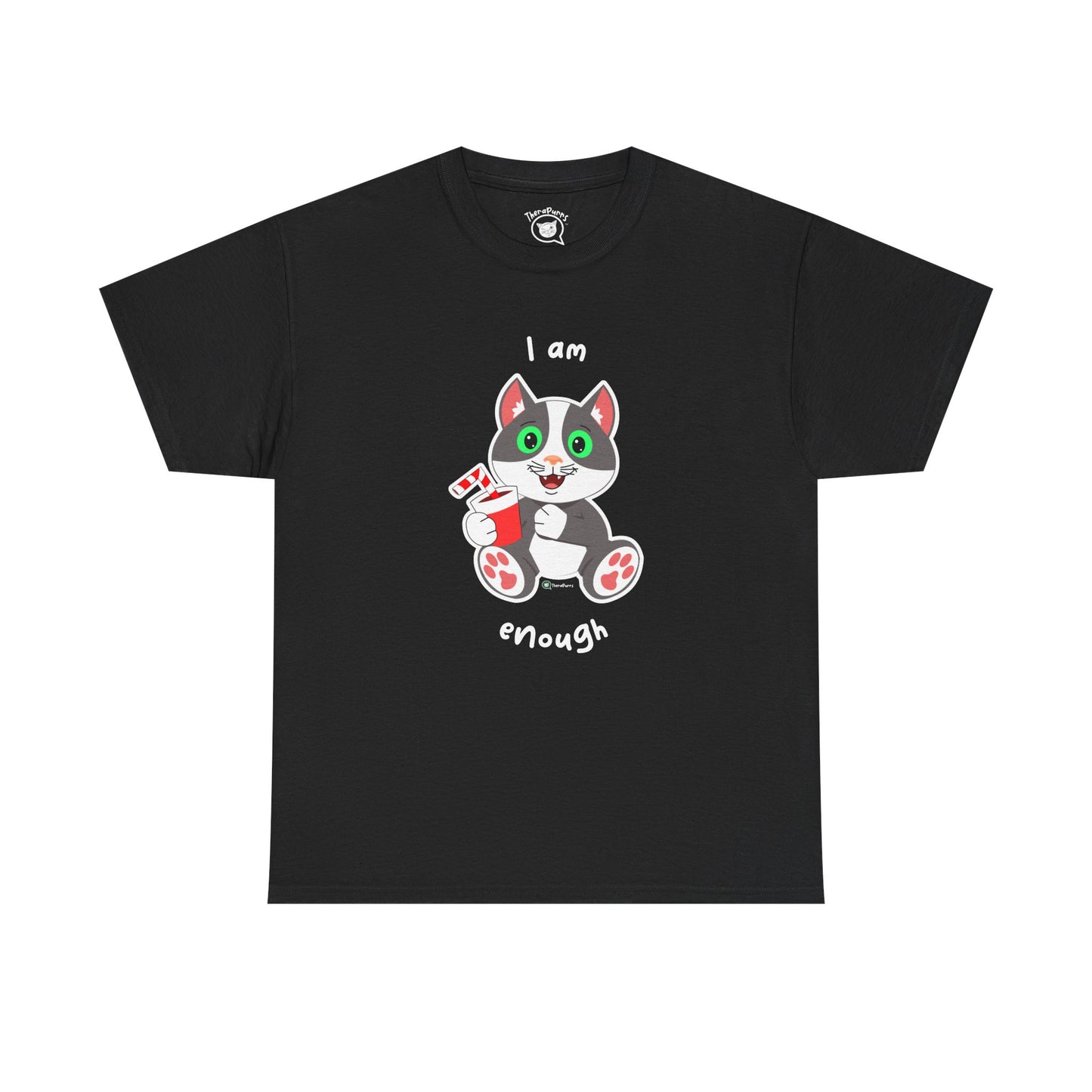 T-Shirt - PosiCat - I Am Enough