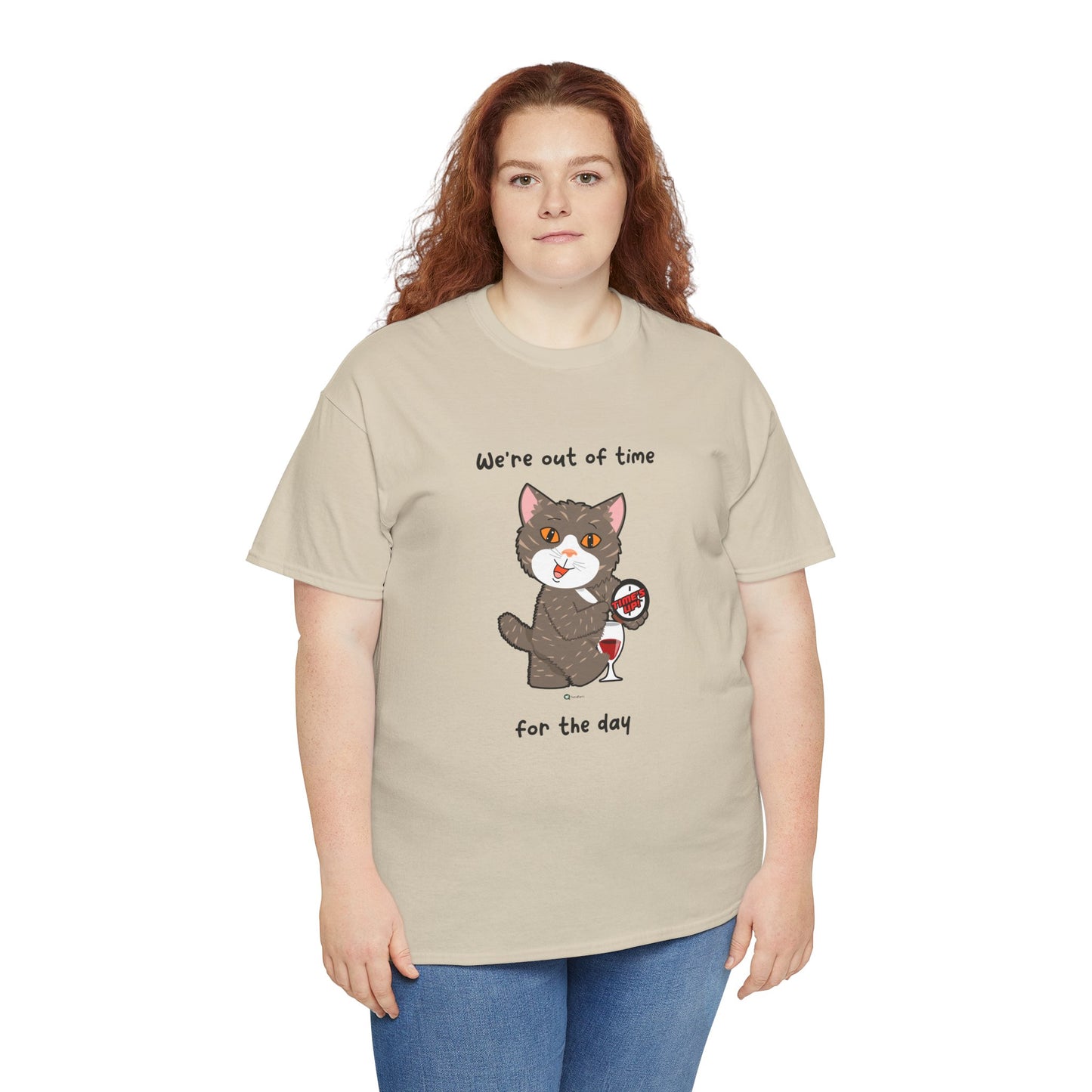 T-Shirt - HipaaCat - We're Out Of Time For The Day