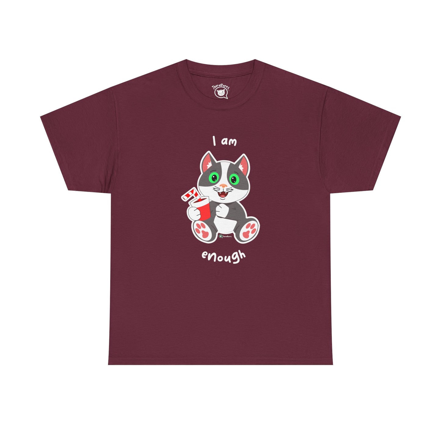 T-Shirt - PosiCat - I Am Enough
