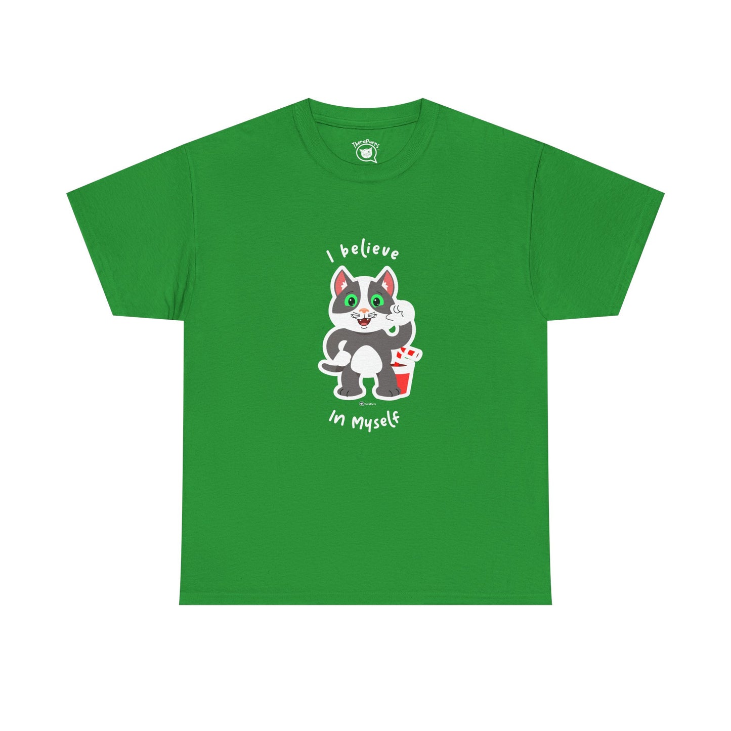 T-Shirt - PosiCat - I believe in myself