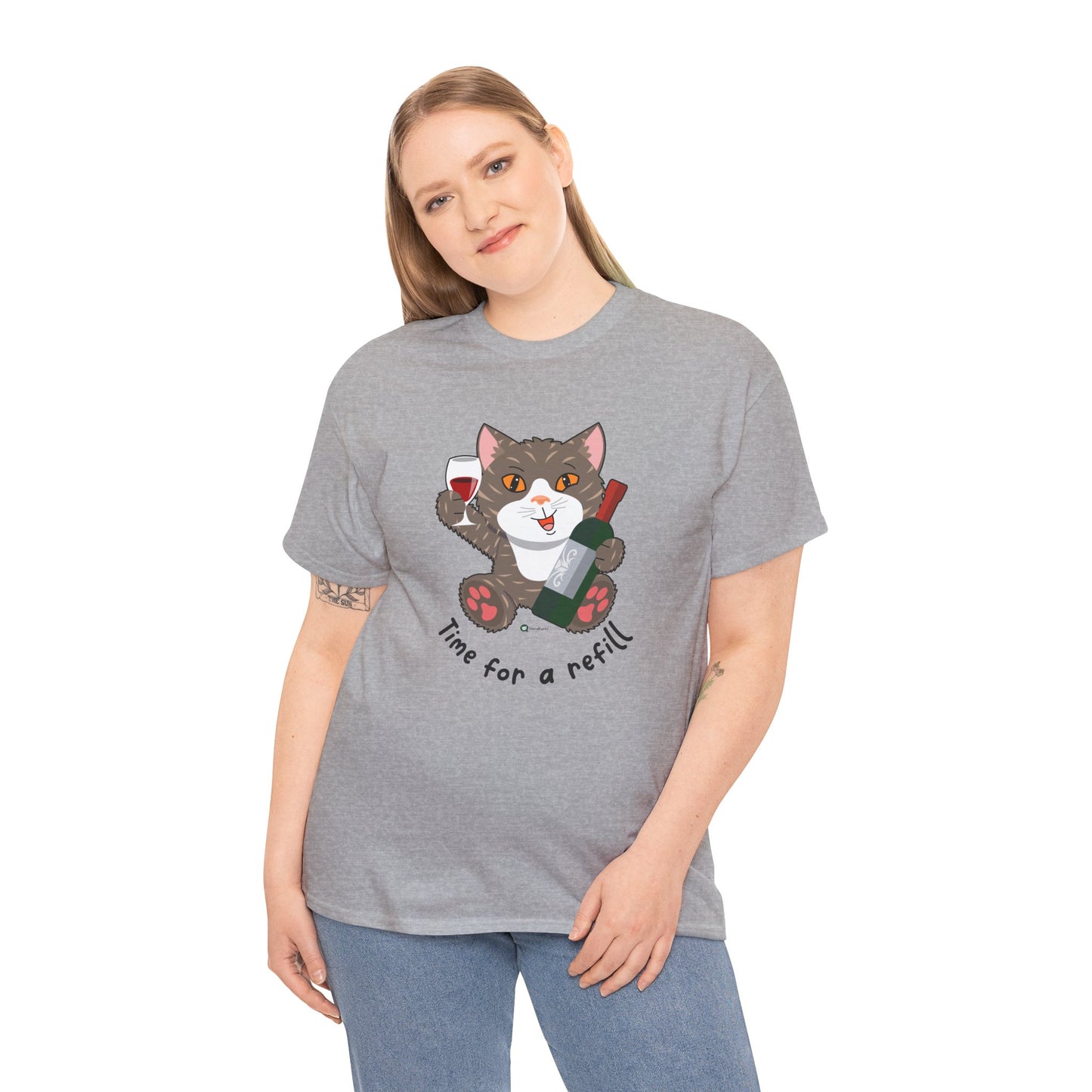 T-Shirt - HipaaCat - Time For A Refill