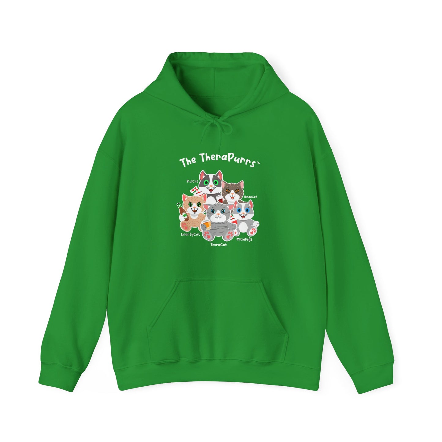 Sweatshirt - TheraPurrs - 5 Cats