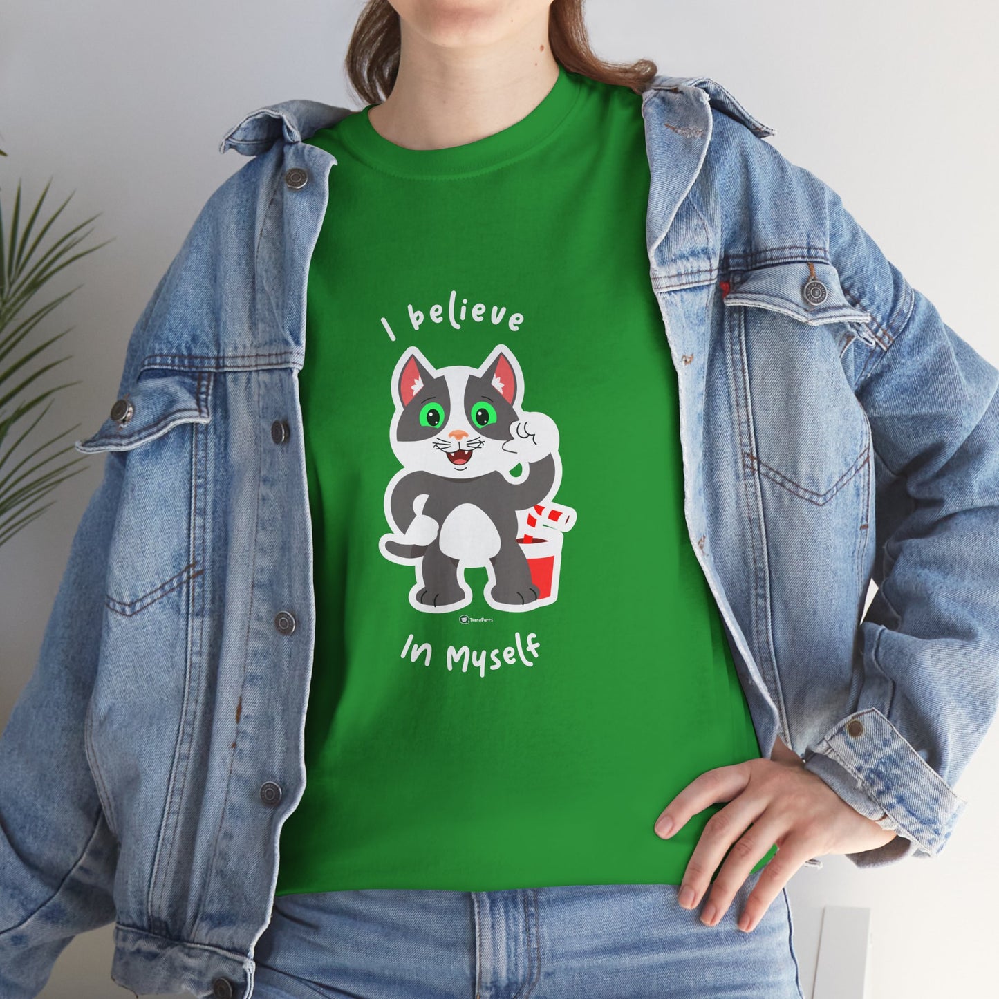 T-Shirt - PosiCat - I believe in myself