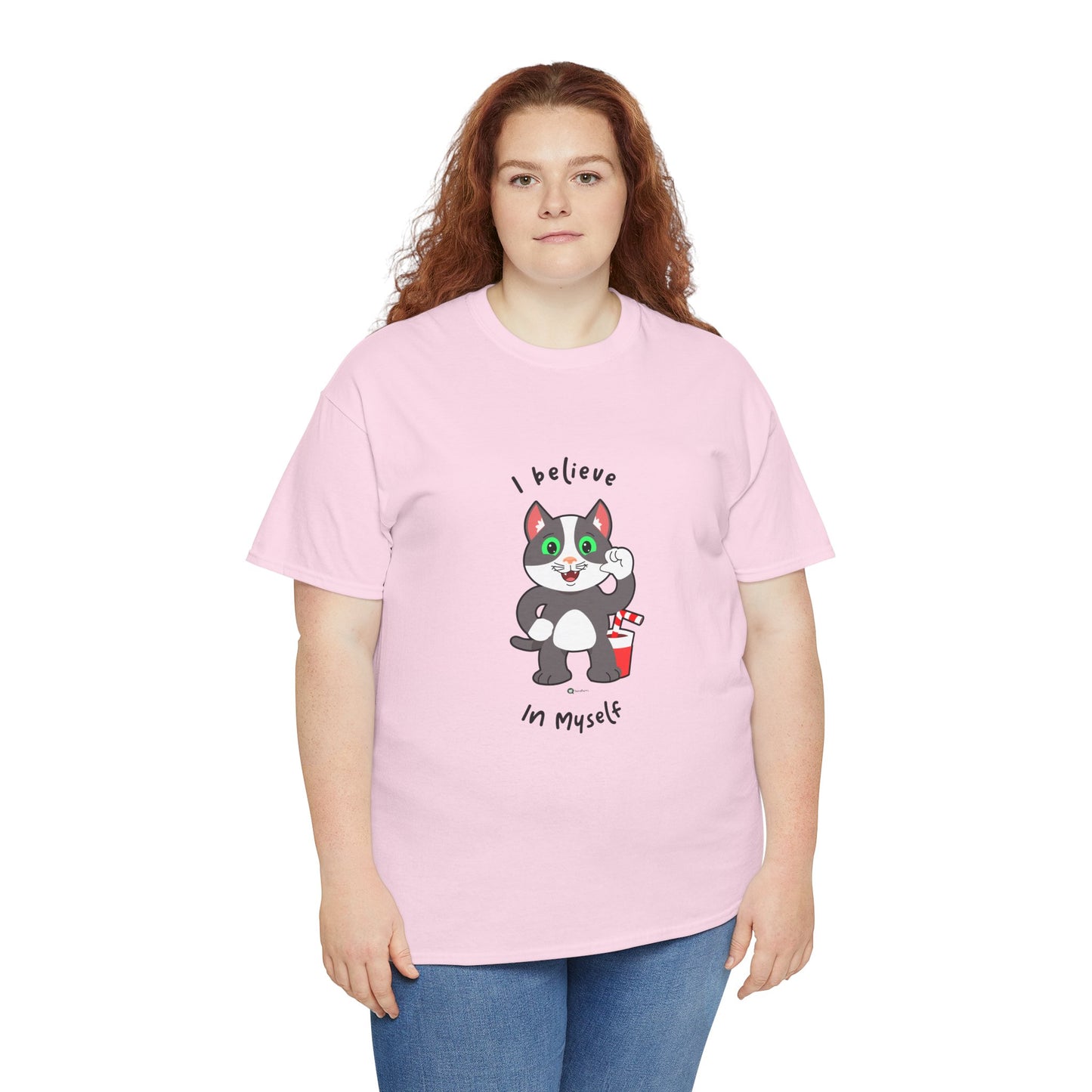 T-Shirt - PosiCat - I believe in myself