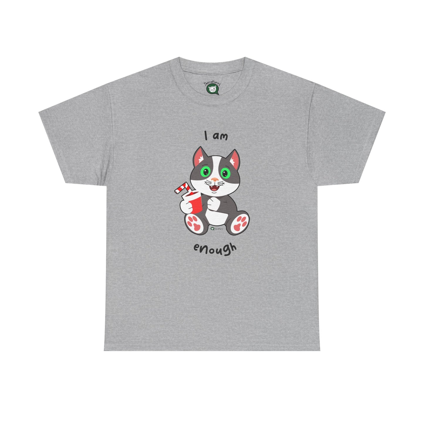 T-Shirt - PosiCat - I Am Enough