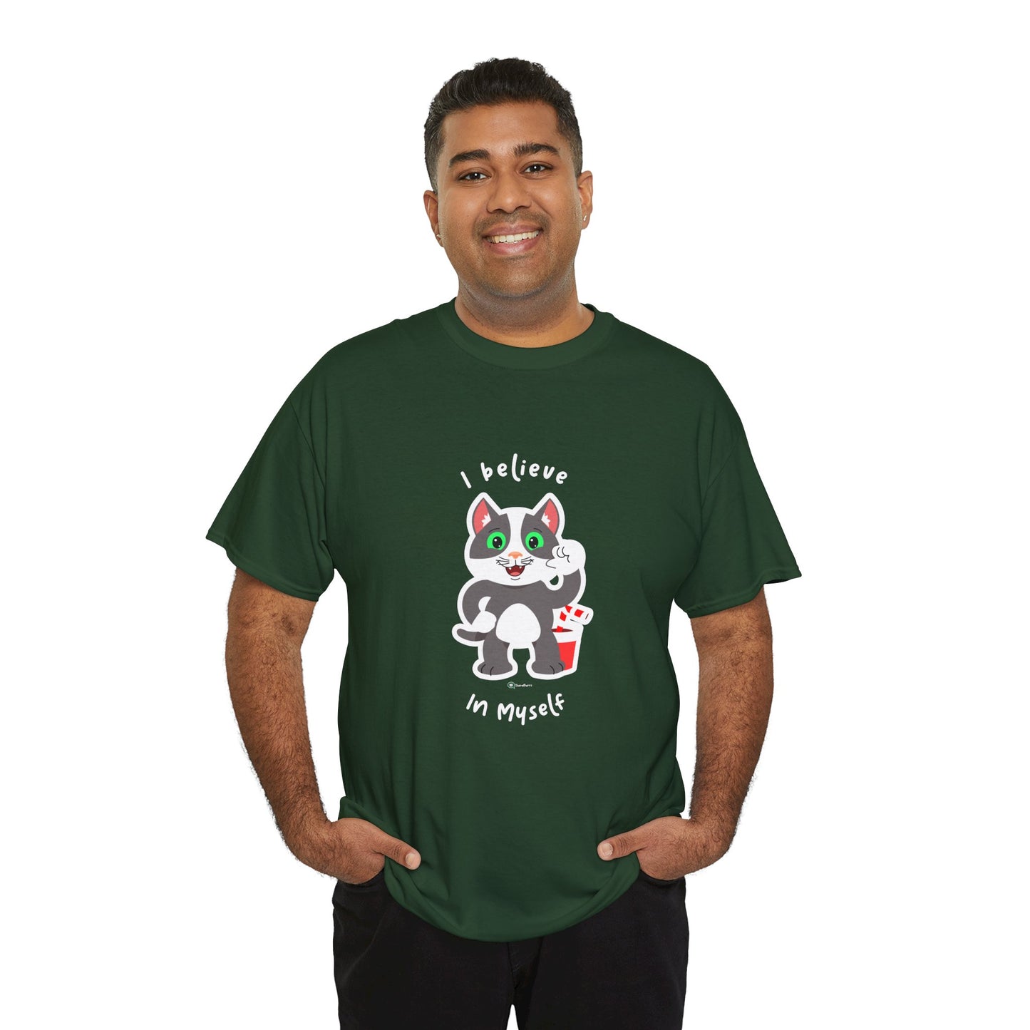 T-Shirt - PosiCat - I believe in myself