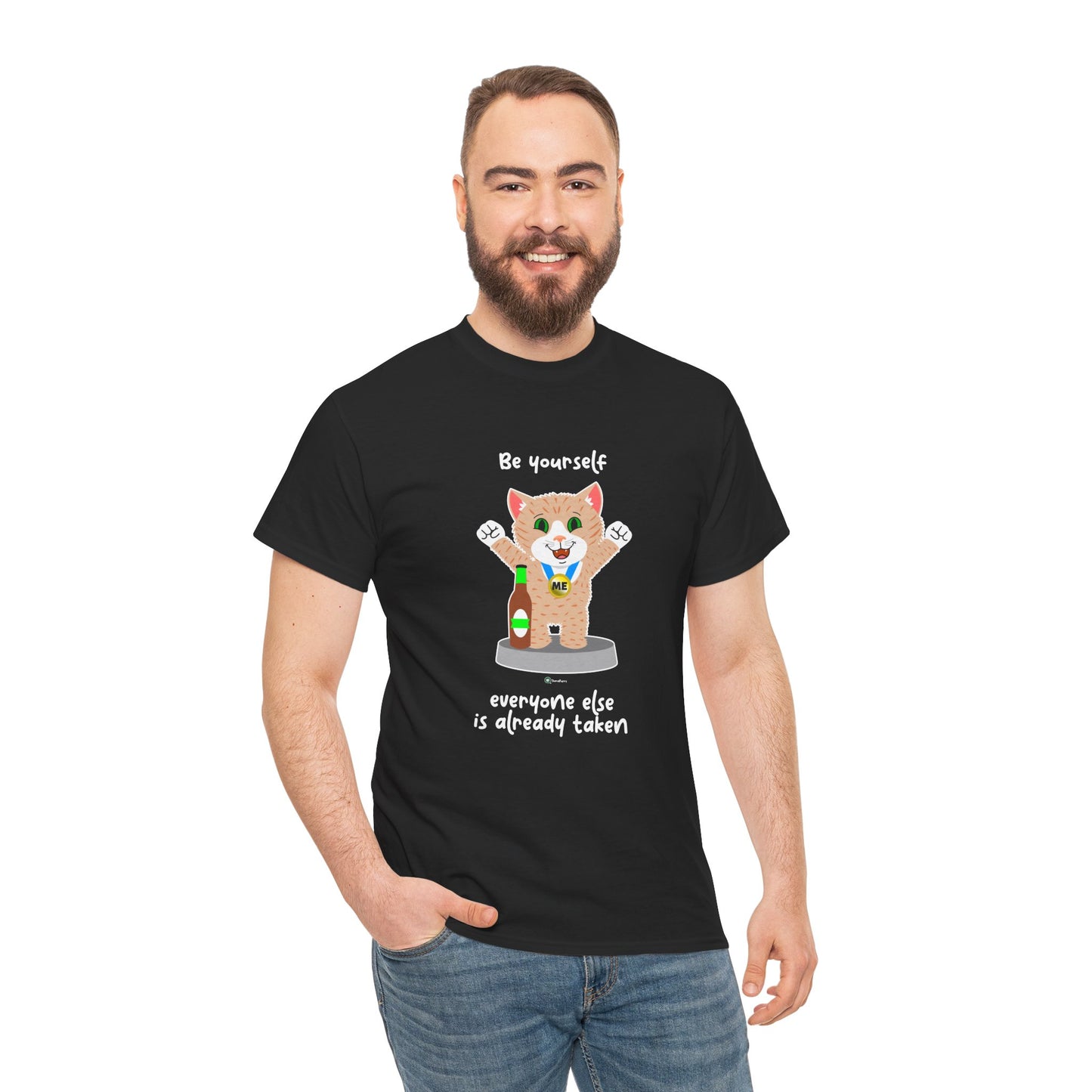 T-Shirt - SmartyCat - Be yourself - everyone else is already taken