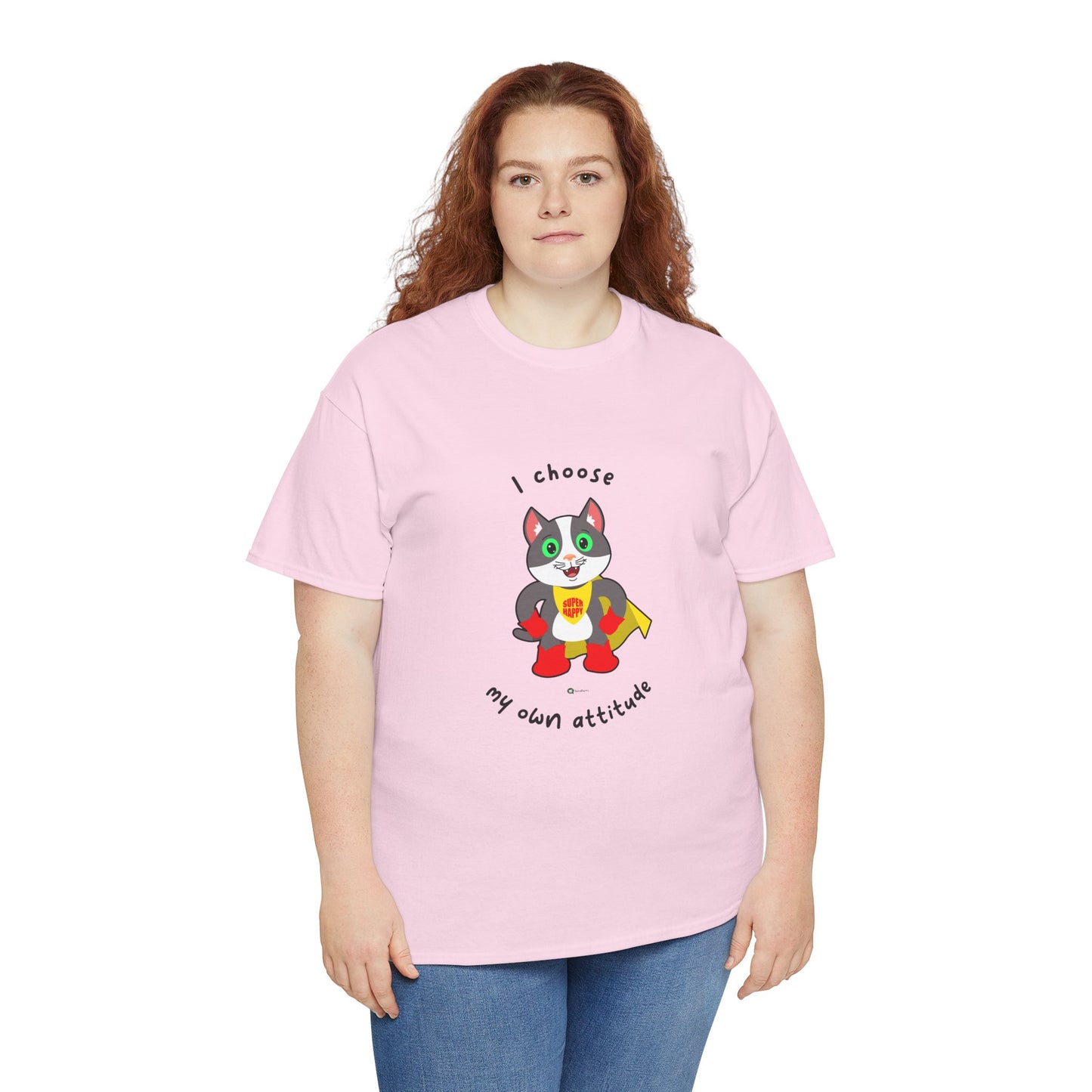 T-Shirt - PosiCat - I choose my own attitude