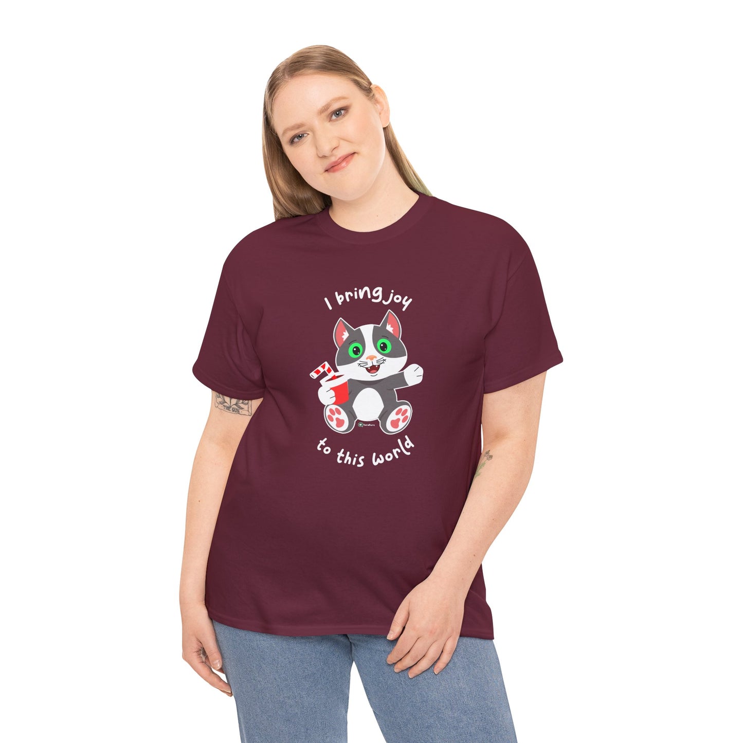 T-Shirt - PosiCat - I Bring Joy To This World