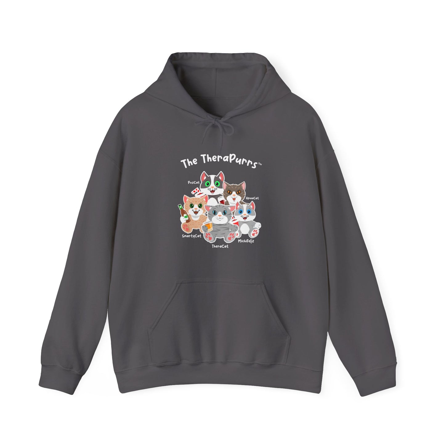 Sweatshirt - TheraPurrs - 5 Cats